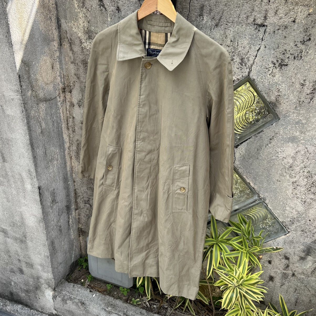 Burberry “BURBERRY” NOVA CHECK LINED LONG COAT JACKET Size US L / EU 52-54 / 3 - 3 Thumbnail