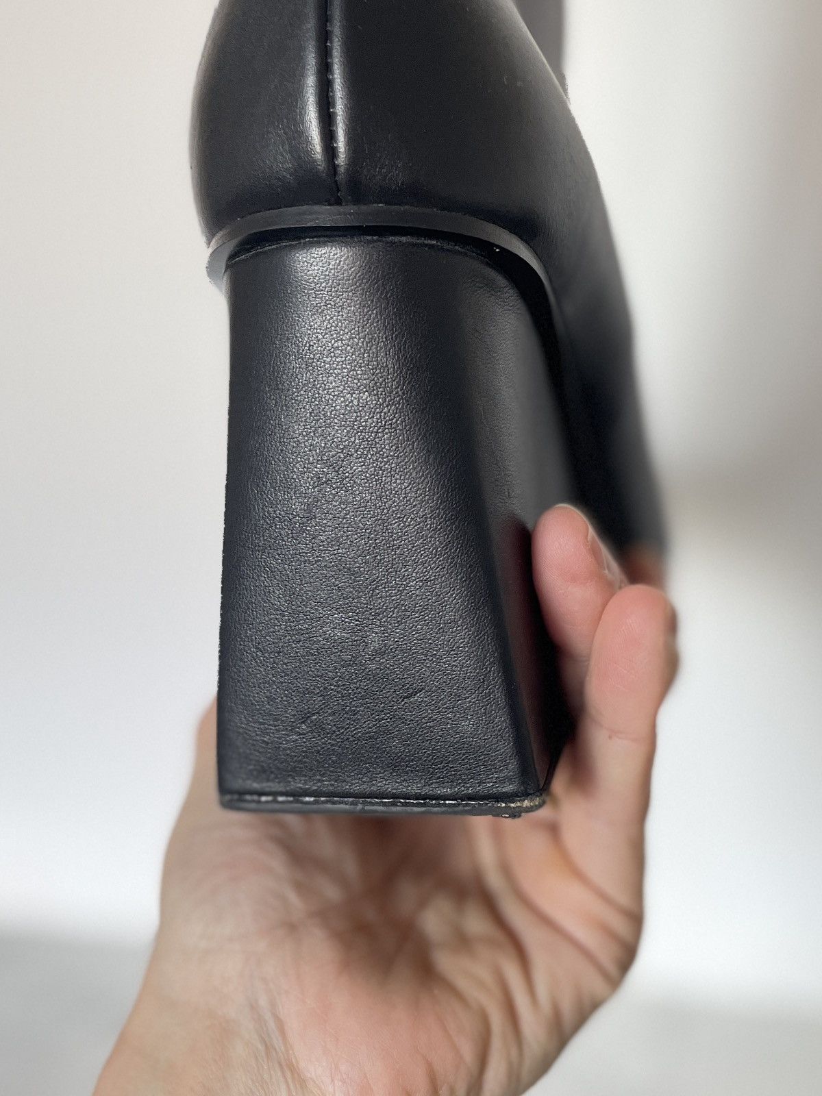 Other Souliers Martinez Leather Boots | Square Toe | Size 39 Size US 8.5 / IT 38.5 - 10 Thumbnail