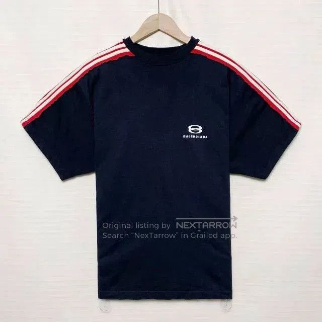 Balenciaga Balenciaga Unity Sports Stripe Tee. Size US M / EU 48-50 / 2 - 1 Thumbnail