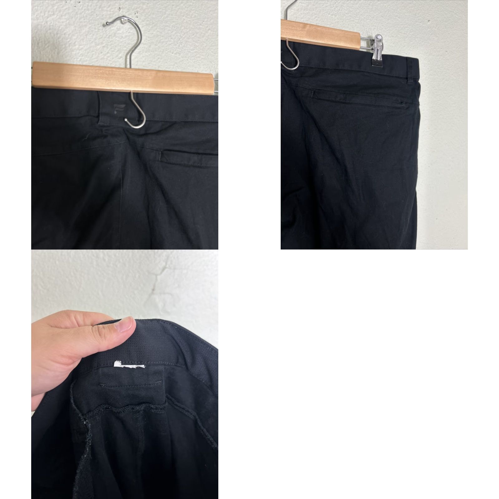 Fabletics Fabletics Black Cotton Chino Pants 40x27 Golf Men Regular 40 Inseam 27 Pants Black Cotton Chino Golf Mens Size US 40 / EU 56 - 9 Thumbnail