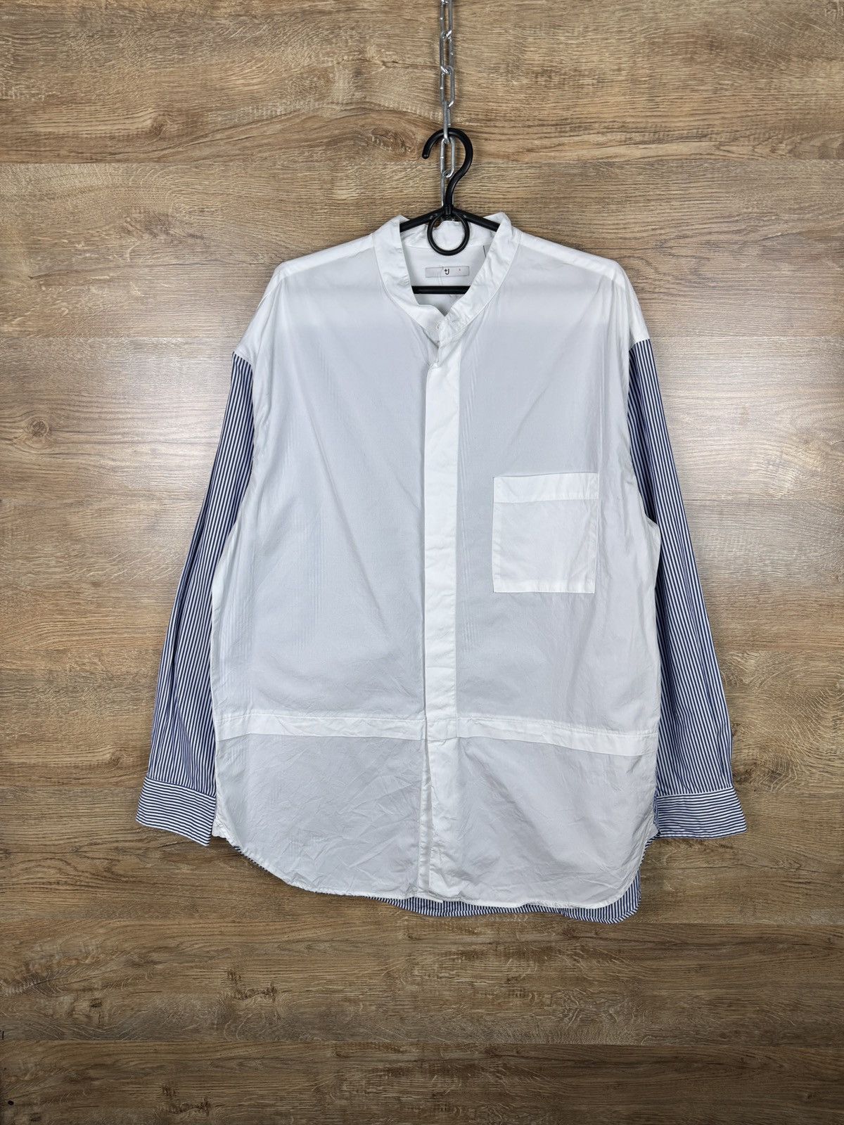 Jil Sander × Uniqlo Mens Uniqlo +J jil sander shirts button up luxury japanese Size US L / EU 52-54 / 3 - 1 Thumbnail