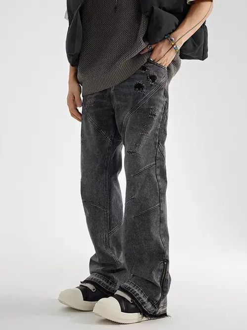 VIBE Vintage loose street hip-hop ripped jeans size 36 Size US 36 / EU 52 - 2 Thumbnail