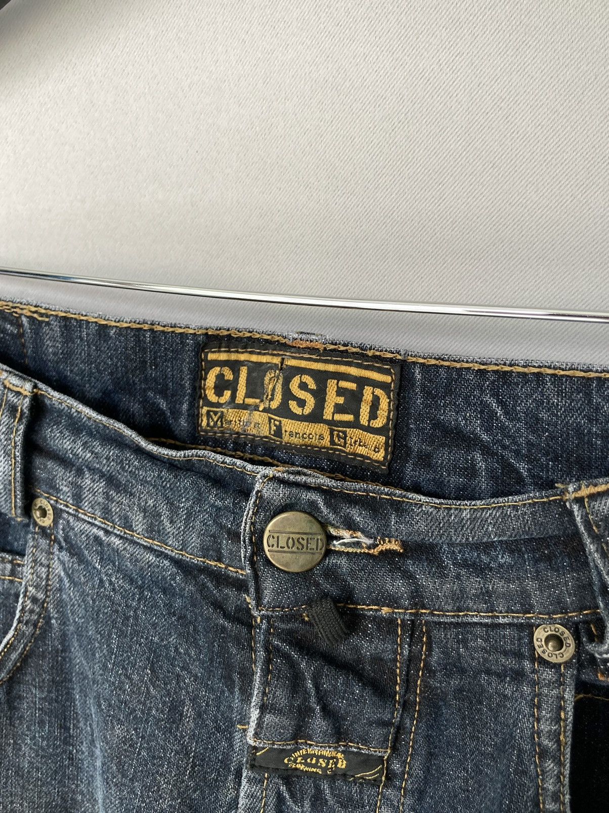 CLOSED × Marithe + Francois Girbaud Vintage Closed Marithe Francois Girbaud Jeans Pants Denim Size US 32 / EU 48 - 7 Thumbnail