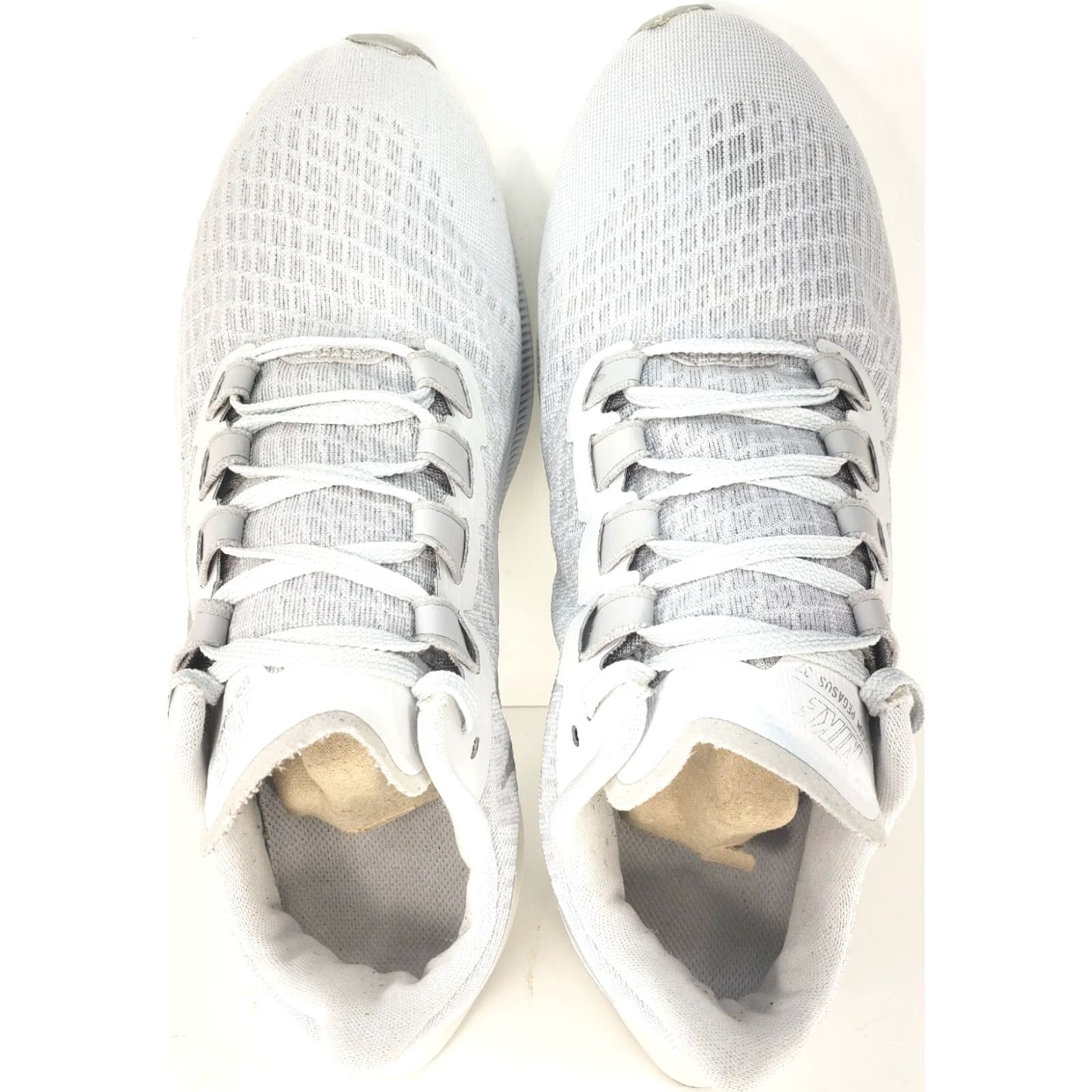 Nike NIKE AIR ZOOM PEGASUS 37 Women's 10B White Gray Platinum BQ9647-009 Sneakers Athletic Shoes Women Size US 10 / IT 40 - 7 Thumbnail