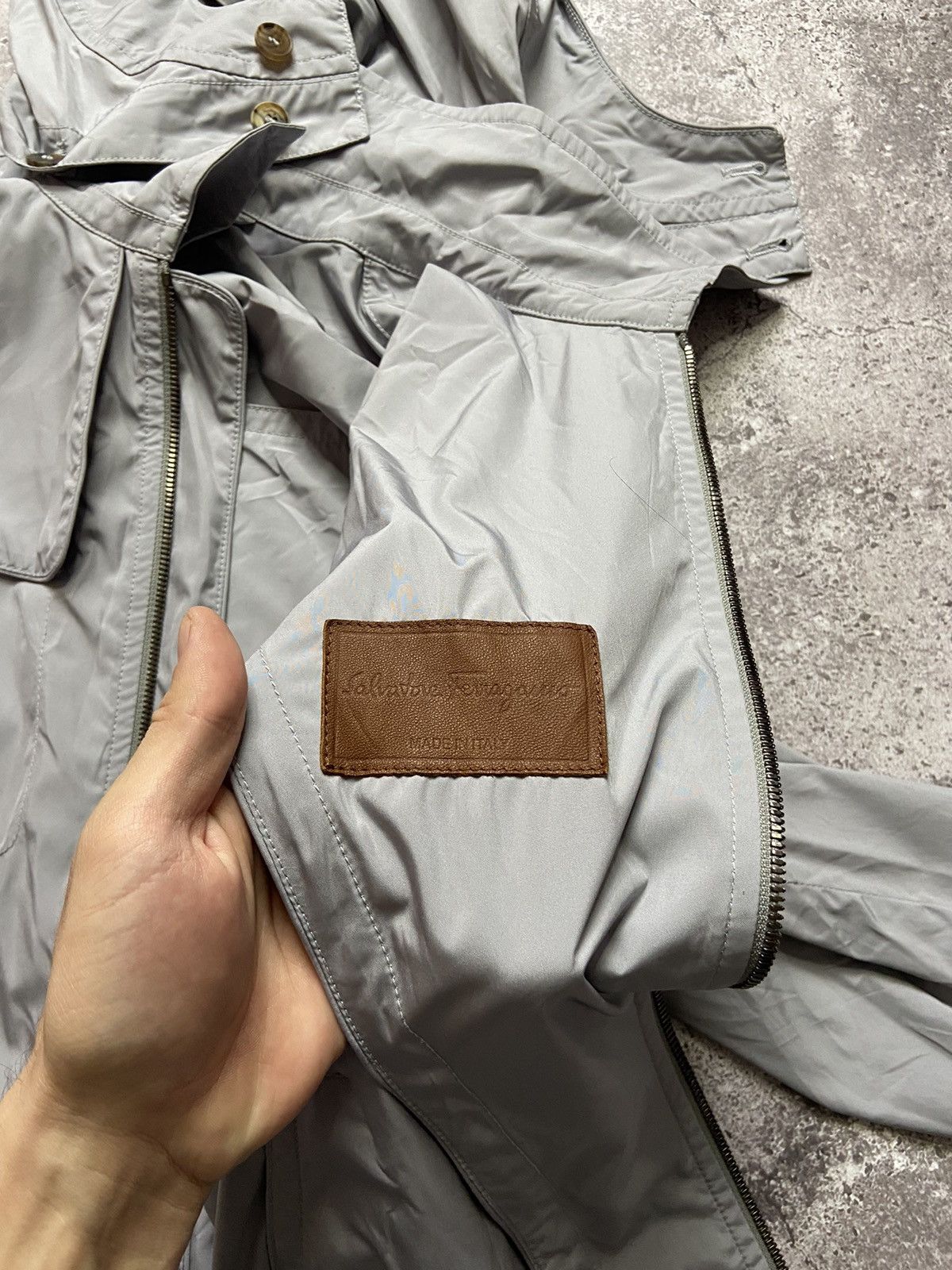 Salvatore Ferragamo Salvatore Feragamo Light Summer Jacket Size US M / EU 48-50 / 2 - 8 Thumbnail