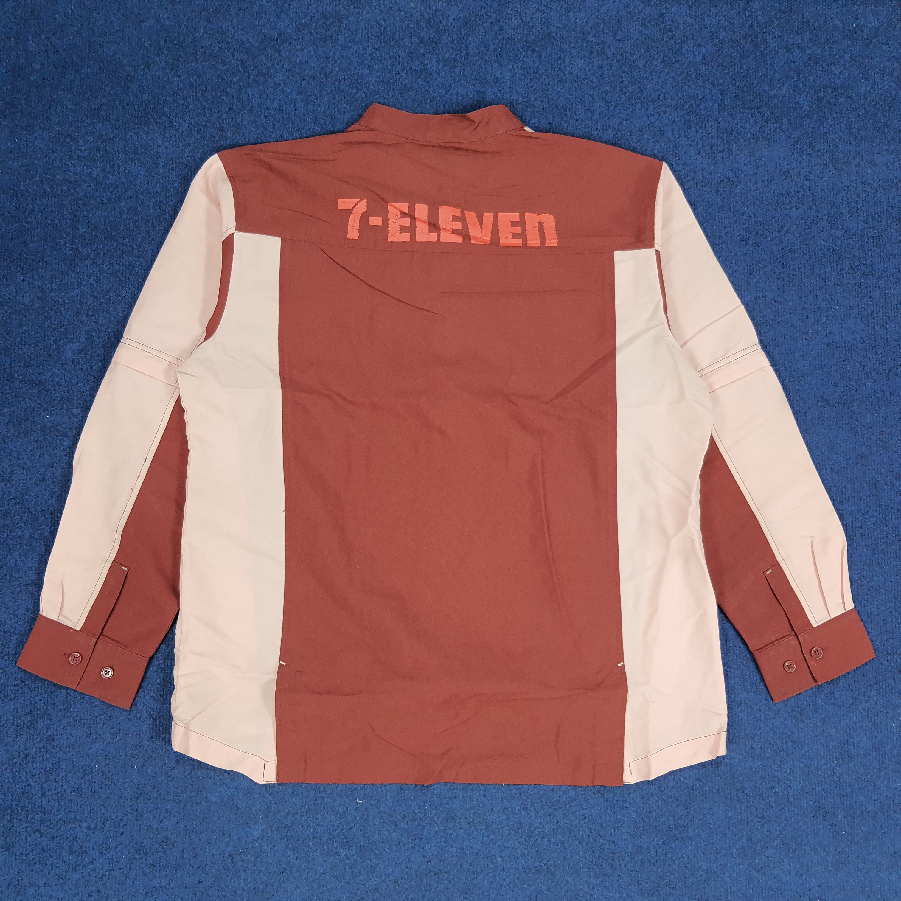 Japanese Brand × Vintage Vintage 7 Eleven Japan Edition Work Staff Uniform Jacket Size US L / EU 52-54 / 3 - 3 Thumbnail