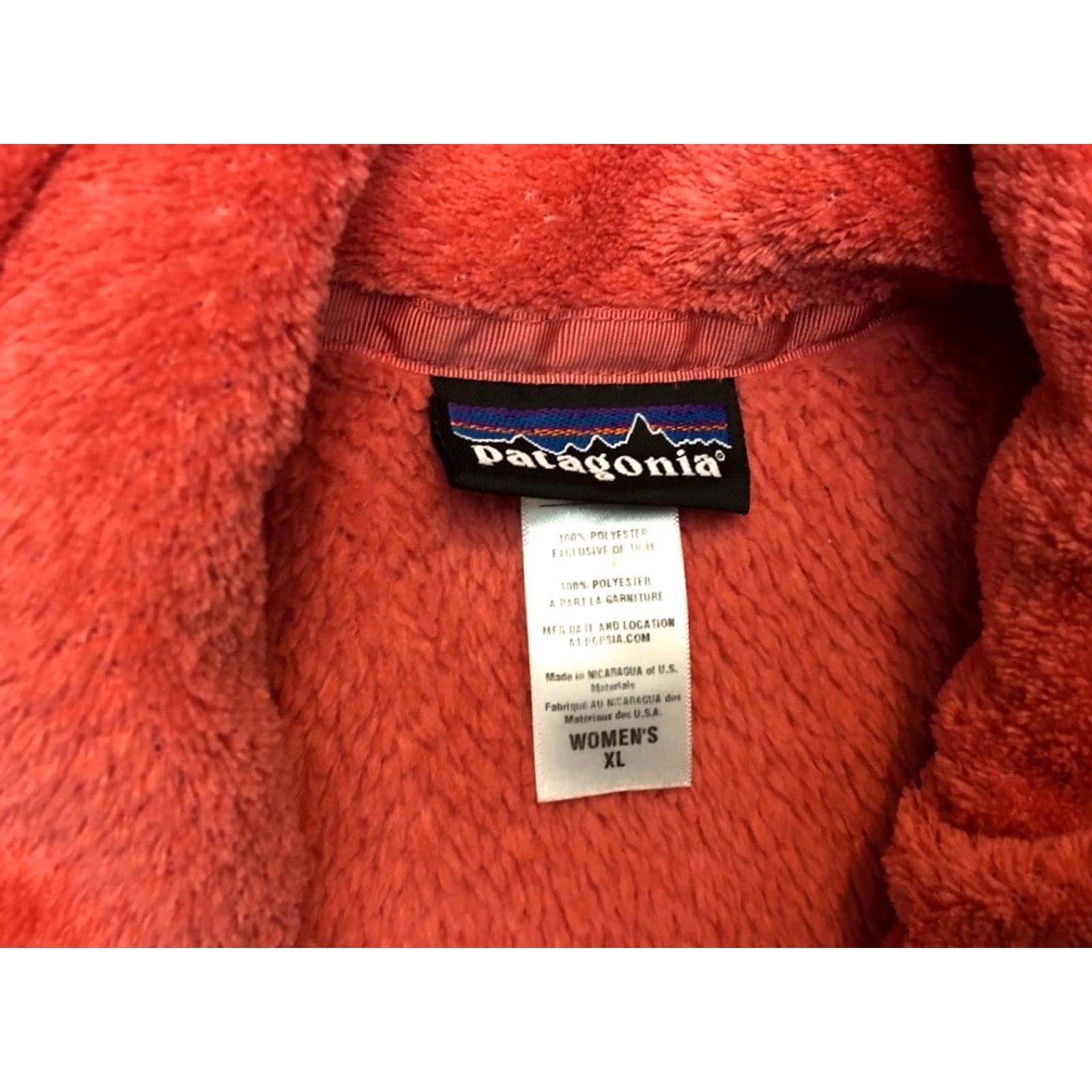 Patagonia Patagonia Fleece Jacket Pullover Snap-T Womens XL Pink Salmon Polartec Outdoors Size XL / US 12-14 / IT 48-50 - 3 Thumbnail