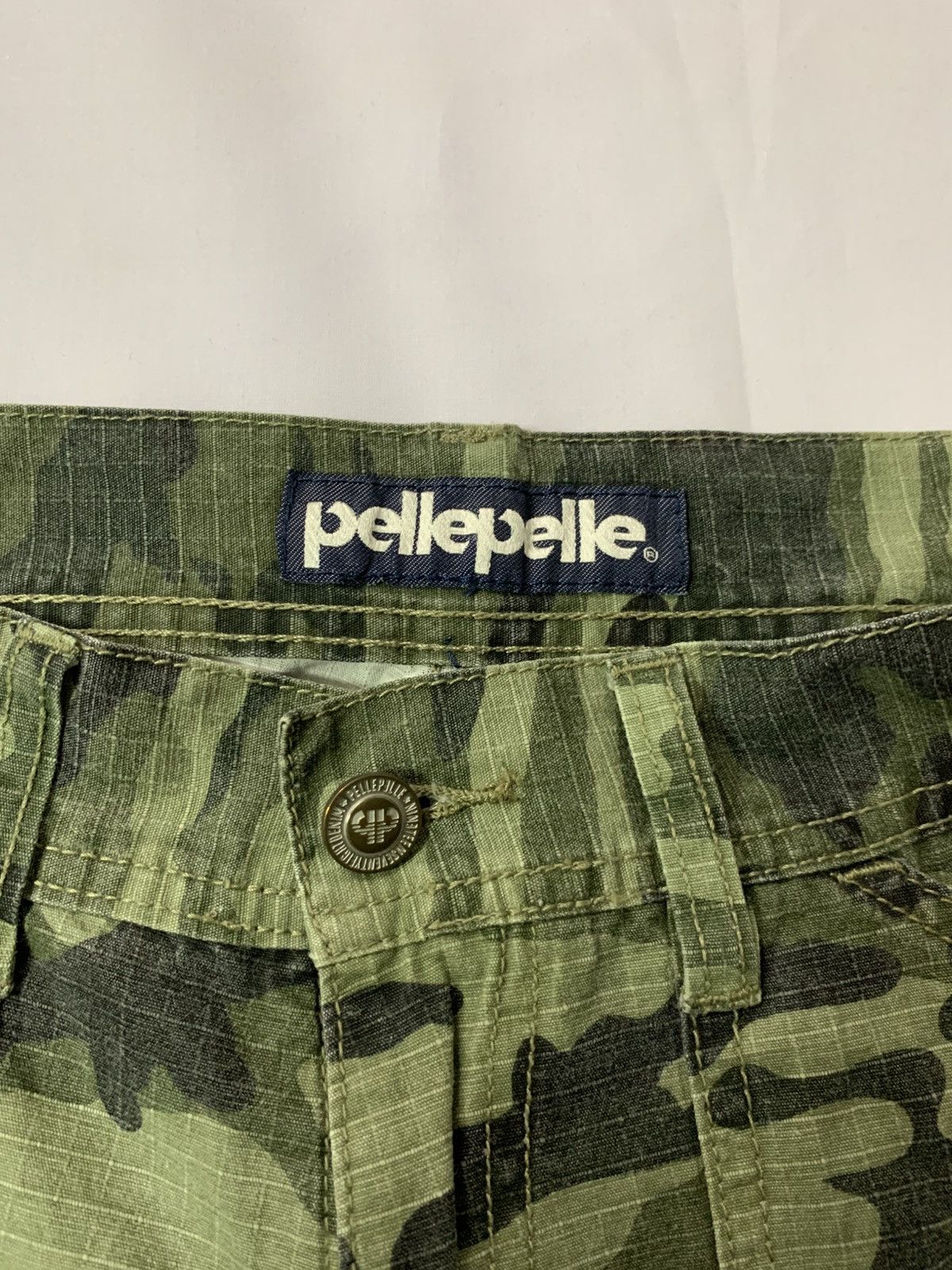 Pelle Pelle Vintage 90s Marc Buchanan Pelle Pelle Multi Pocket Cargo Size US 34 / EU 50 - 5 Thumbnail