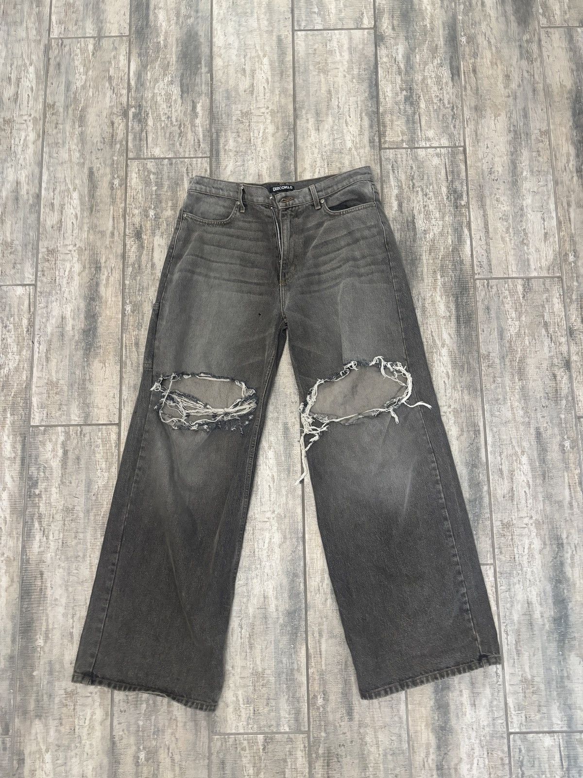 Other DISCONTD WIDE LEG JEANS Size US 34 / EU 50 - 1 Thumbnail