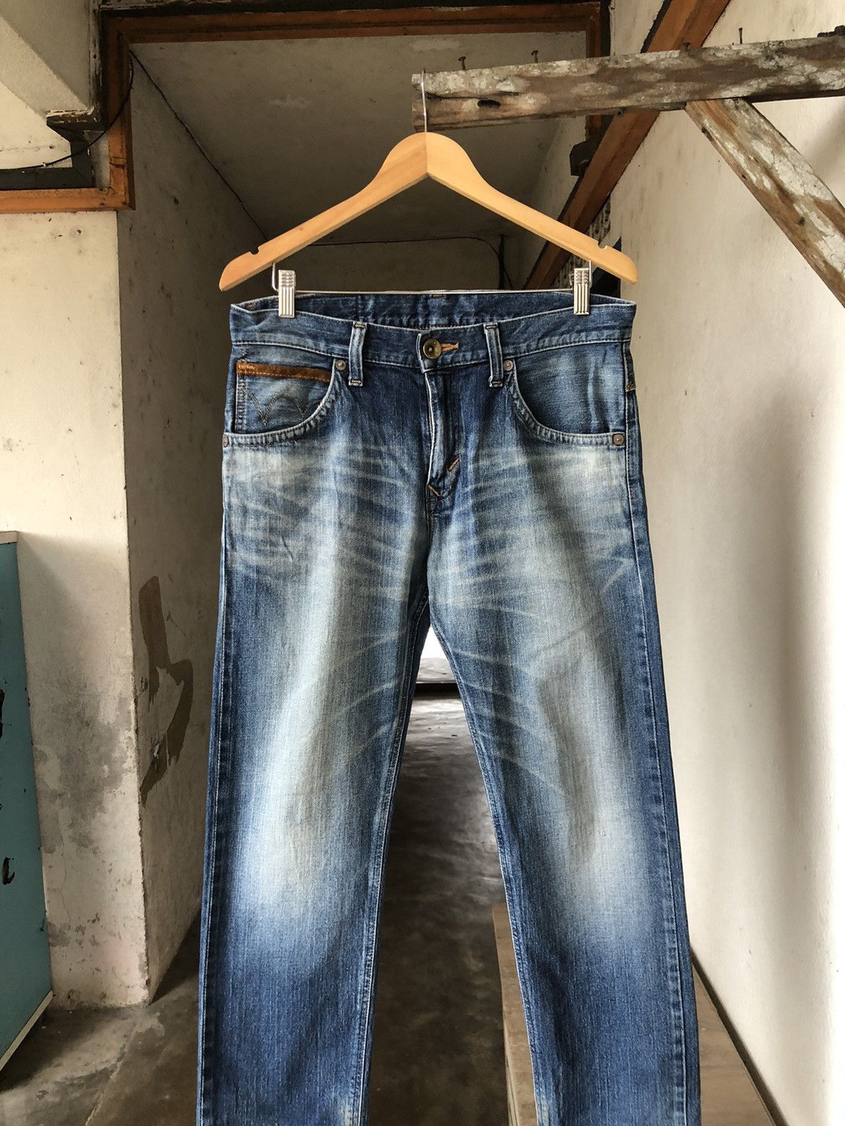 Edwin Vintage Edwin Distressed Denim Size US 32 / EU 48 - 3 Thumbnail
