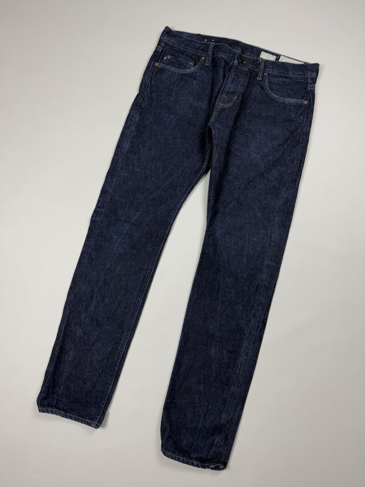 Allsaints × Japanese Brand Allsaints Clift Cigarette Selvedge Denim Skinny Fit Jeans Size US 33 - 4 Thumbnail