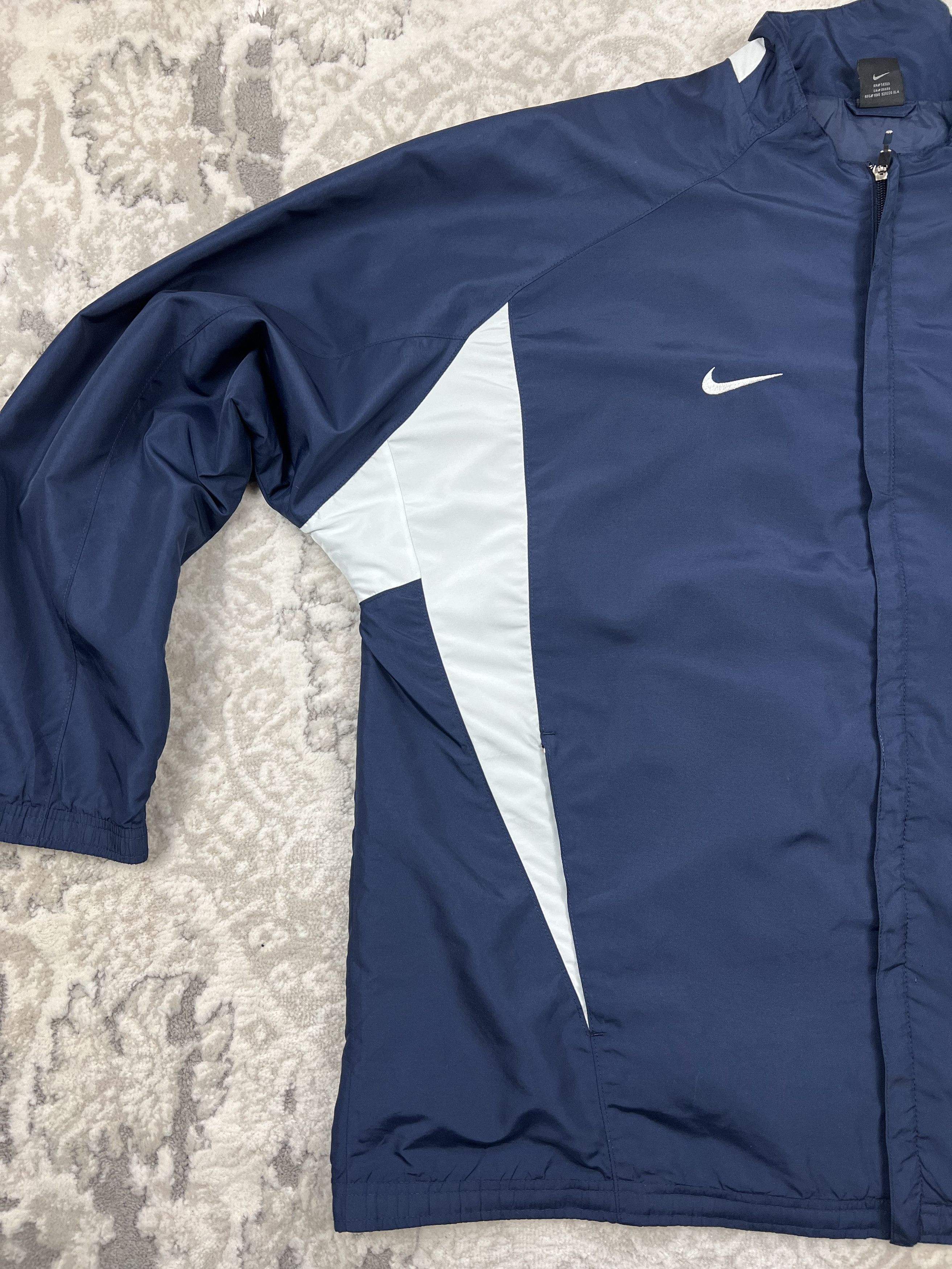 Nike × Vintage Vintage Nike x PSG Windbreaker Jacket Y2K XL Size US XL / EU 56 / 4 - 2 Thumbnail