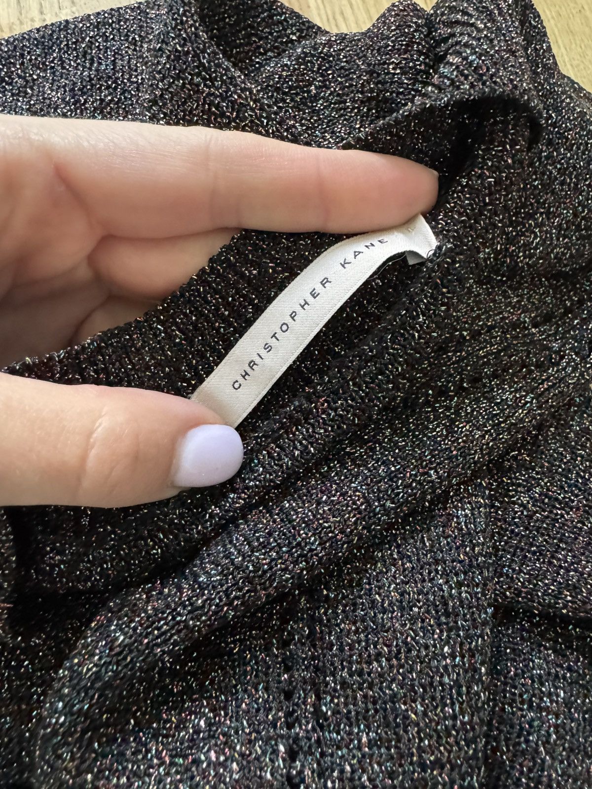 Christopher Kane Christopher Kane Glitter top Size L / US 10 / IT 46 - 8 Thumbnail