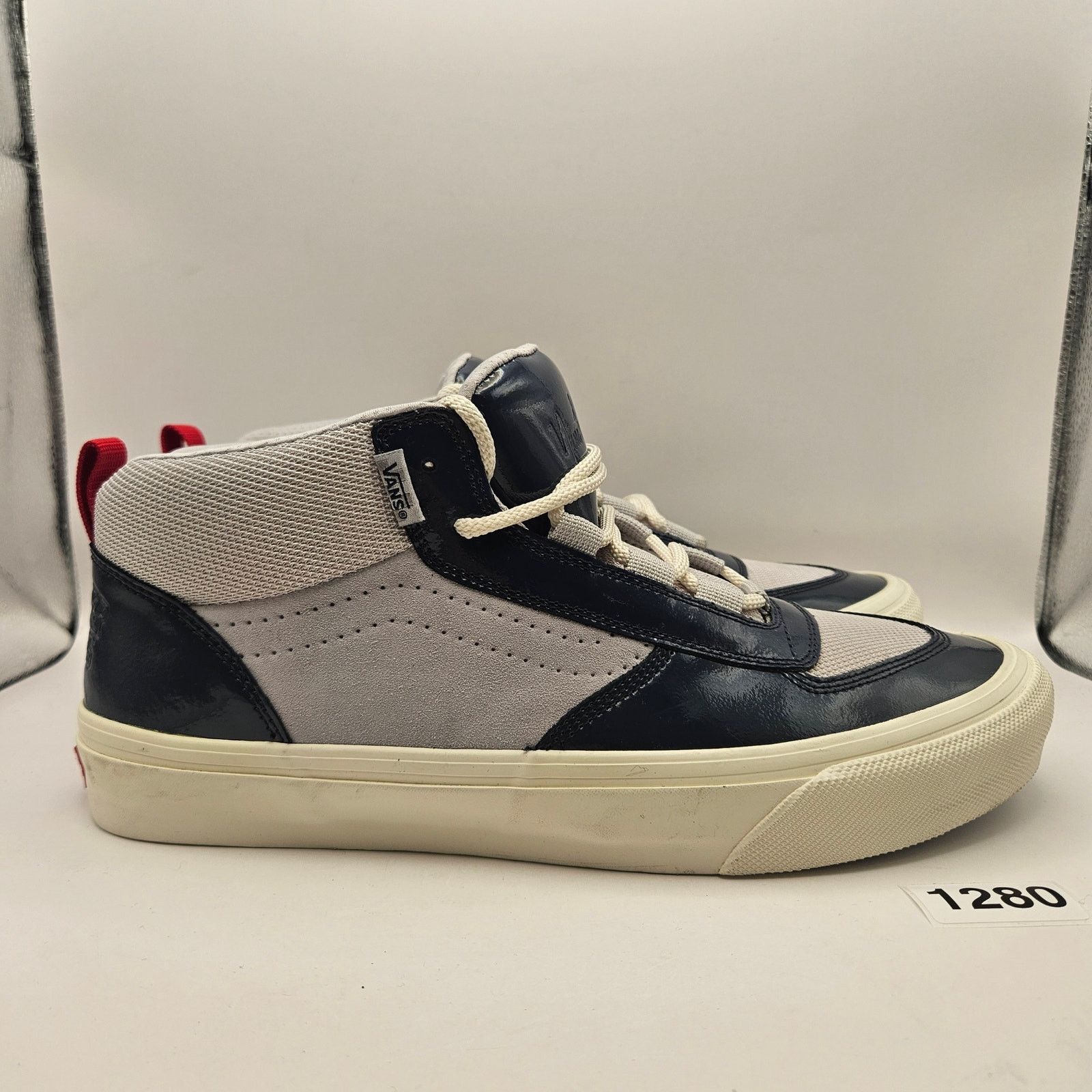 Vans VANS X QUARTERSNACKS MEN'S 12 MC 96 RARE MID TOP SNEAKER GRY Size US 12 / EU 45 - 4 Thumbnail