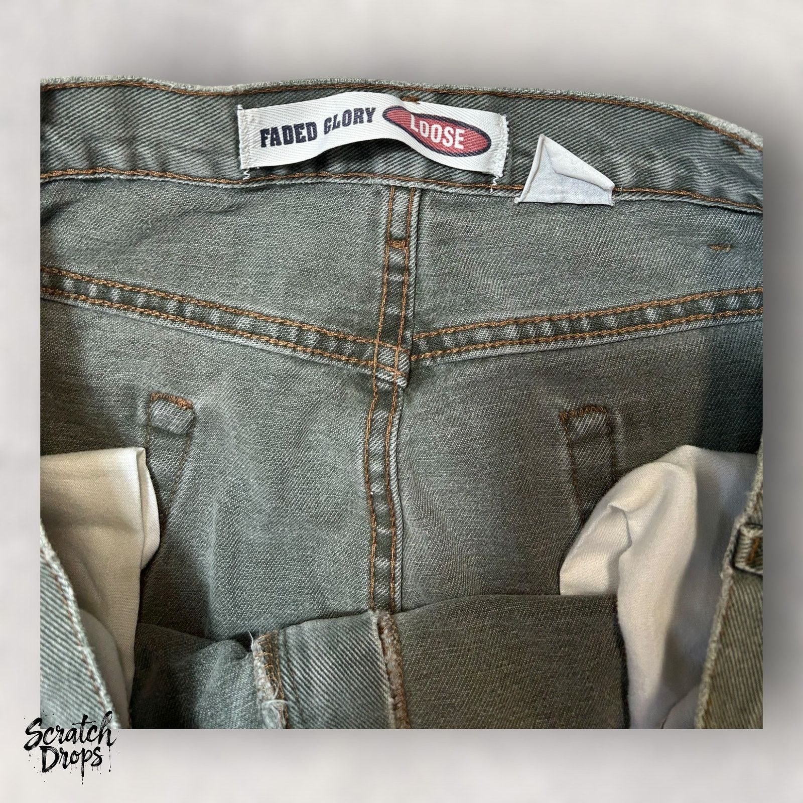 Faded Glory Faded Glory Men's Jeans Size 38 Vintage 90s USA Denim Pants Size US 38 / EU 54 - 2 Thumbnail