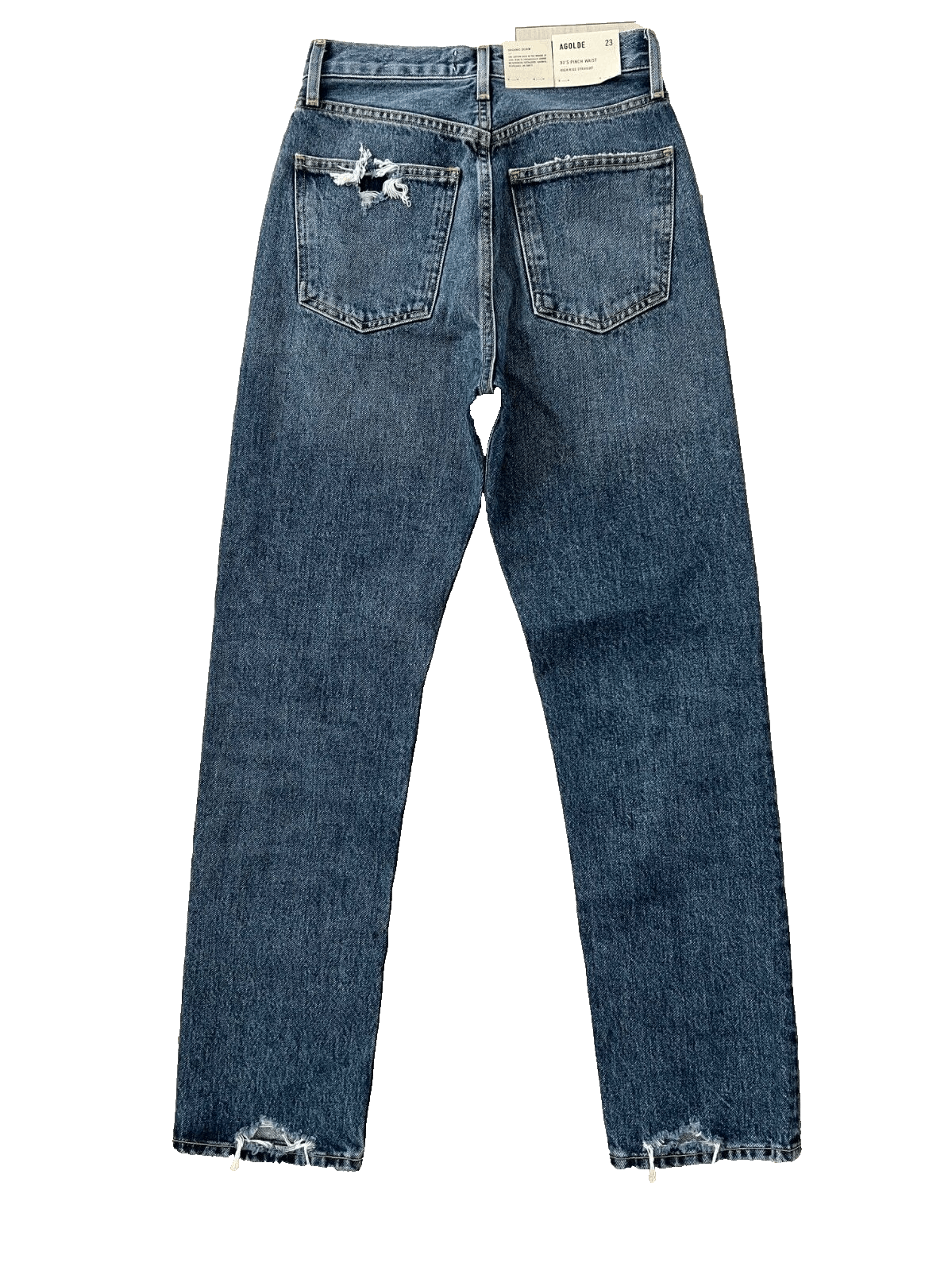 Agolde AGOLDE 90's Pinch Waist Straight Jeans Playground ( 23 ) Size 23" - 5 Thumbnail