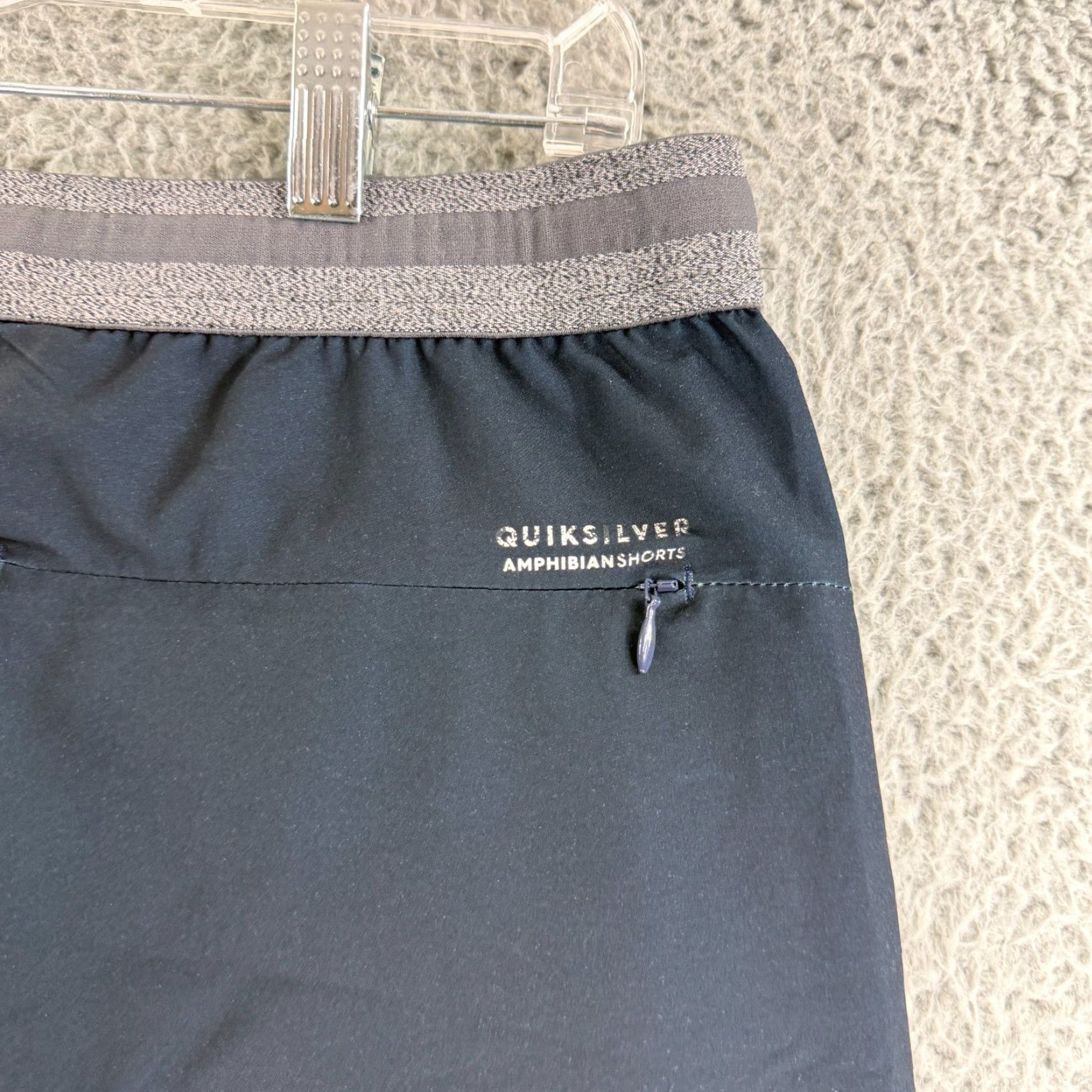 Quiksilver Quiksilver Adapt Amphibian Short Mens Medium Blue Pull On Dry Flight Water Repel Casual Beach Sports Athletic with Pockets Size US 31 - 6 Thumbnail