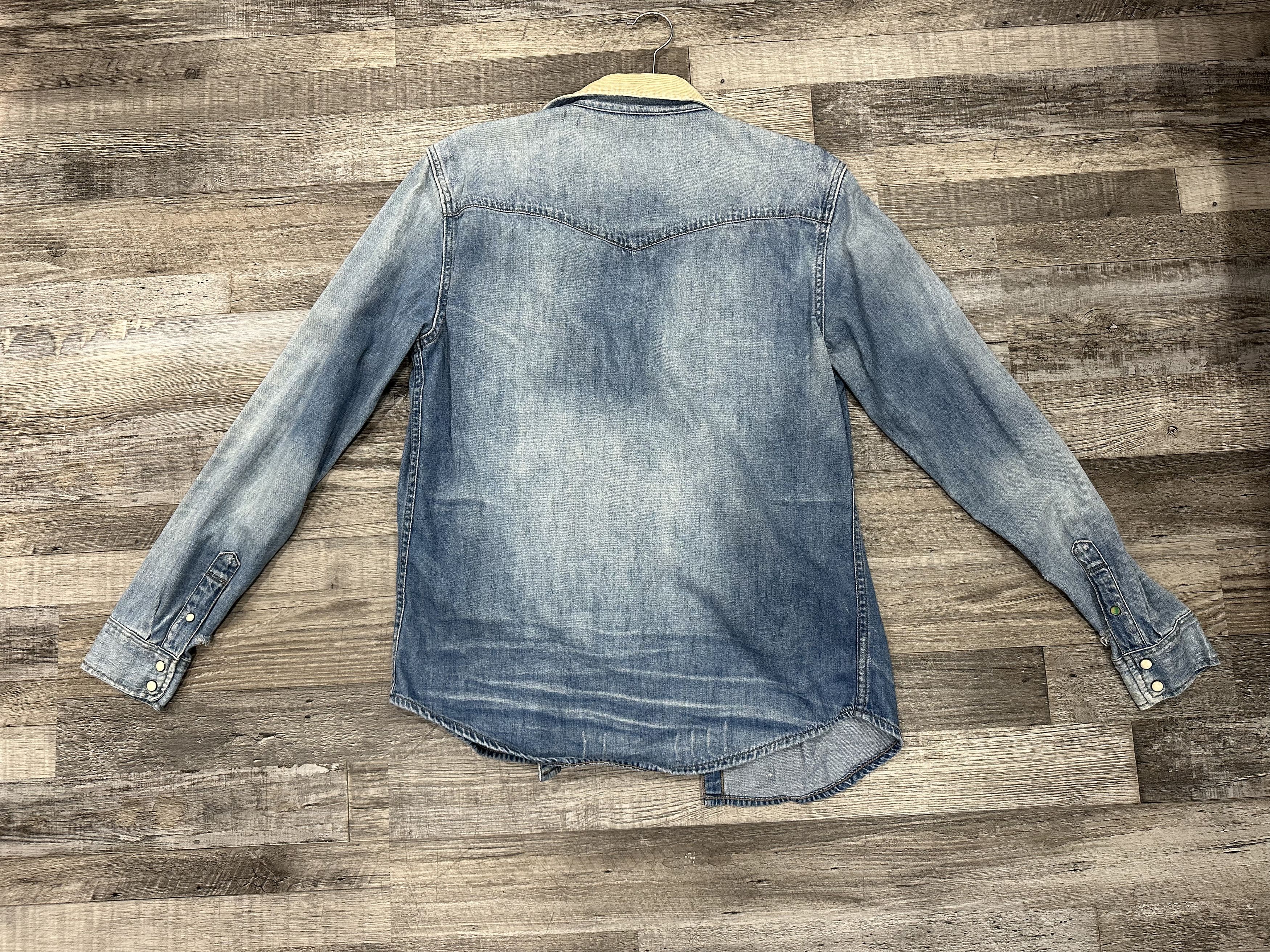 Allsaints Denim Shirt Size US M / EU 48-50 / 2 - 2 Thumbnail