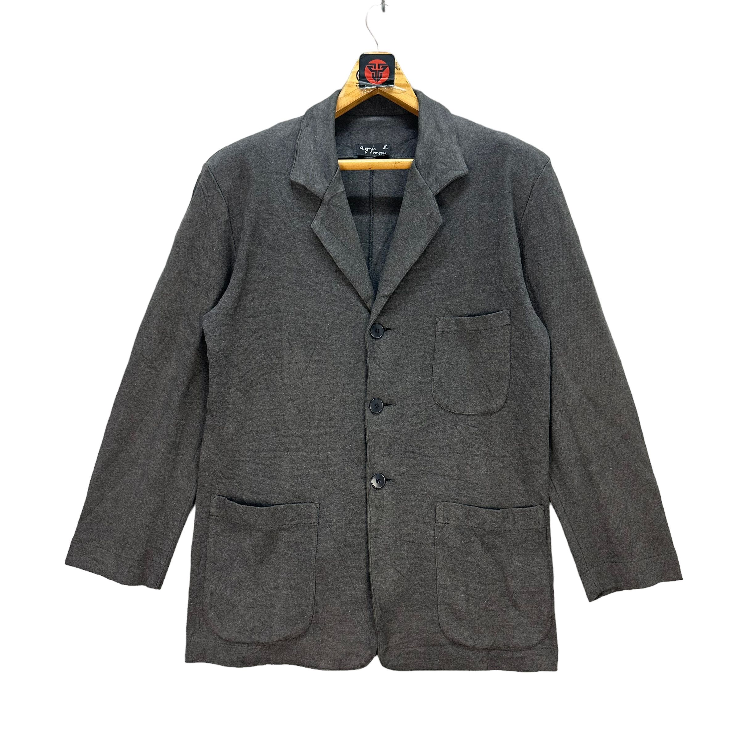 vtg 90s agnès b homme PARIS cotton coat