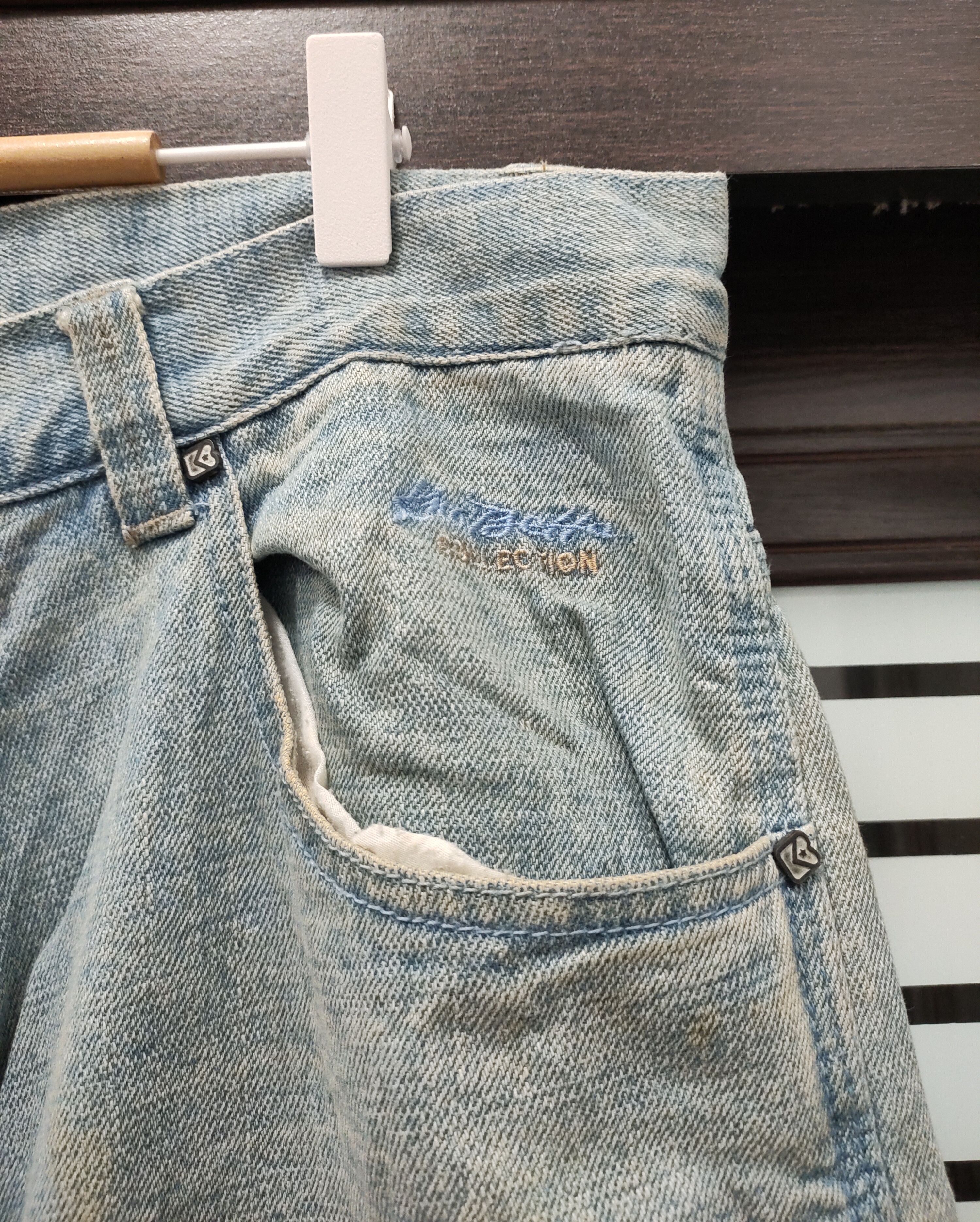 Vision Streetwear 💥90's Baggy Kno.Betta Blue Jeans U.S.A 💥 Size US 36 / EU 52 - 10 Thumbnail