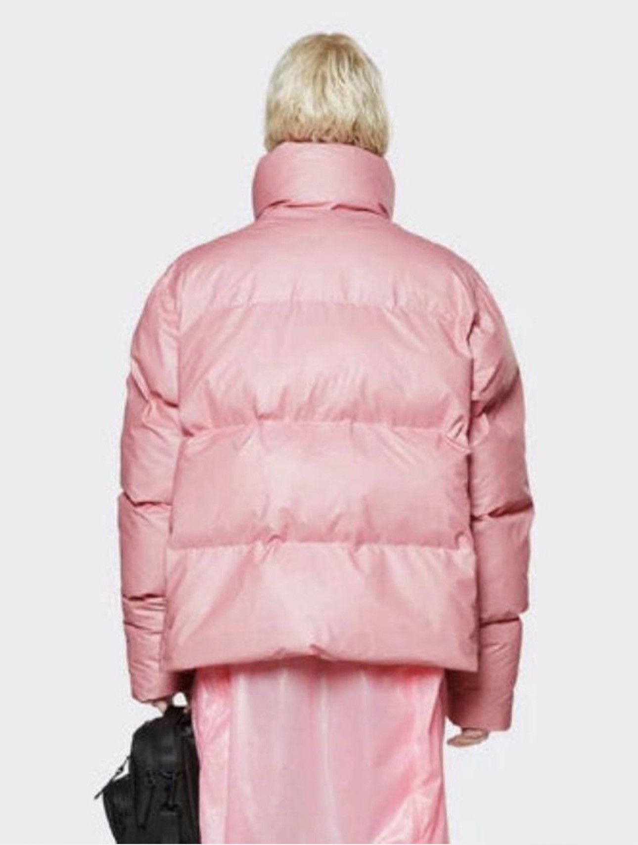 Rains Rains Unisex Pink Boxy Puffer Size S / US 4 / IT 40 - 2 Thumbnail