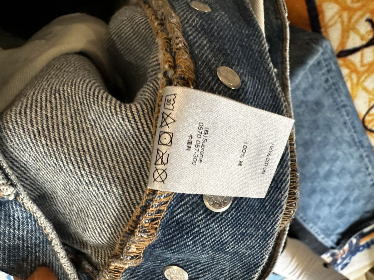 Supreme Supreme Checkered Denim Size US 33 - 4 Thumbnail