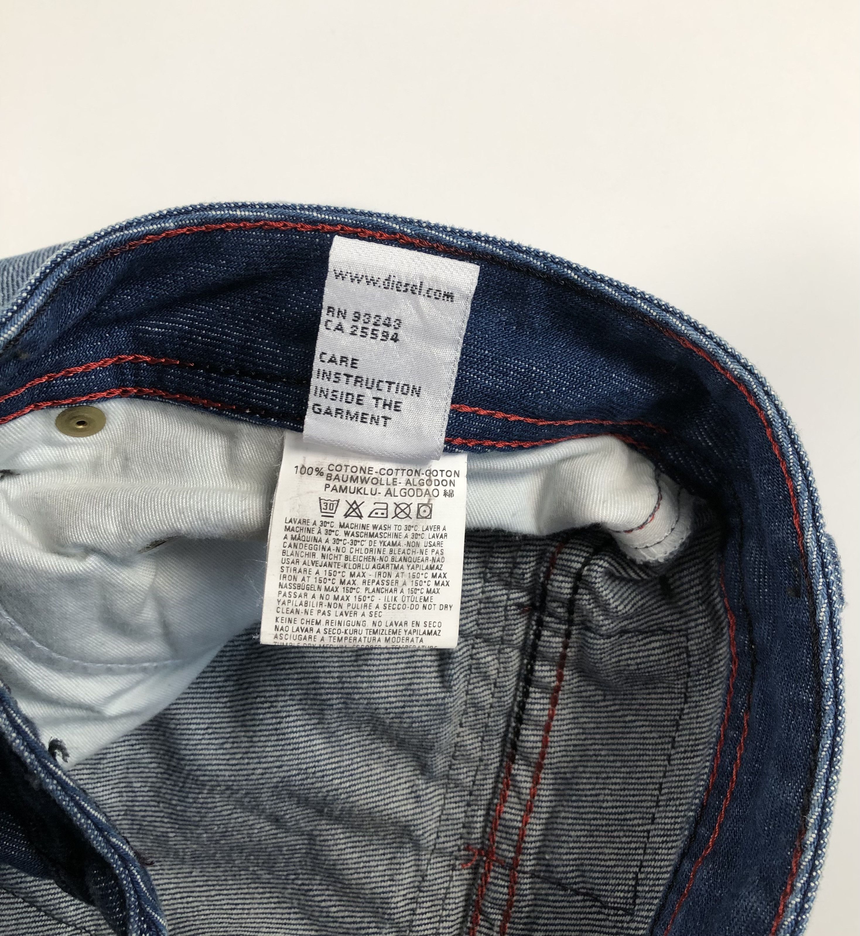 Diesel Diesel Industry Denim Division Farco Jeans Size US 32 / EU 48 - 11 Thumbnail