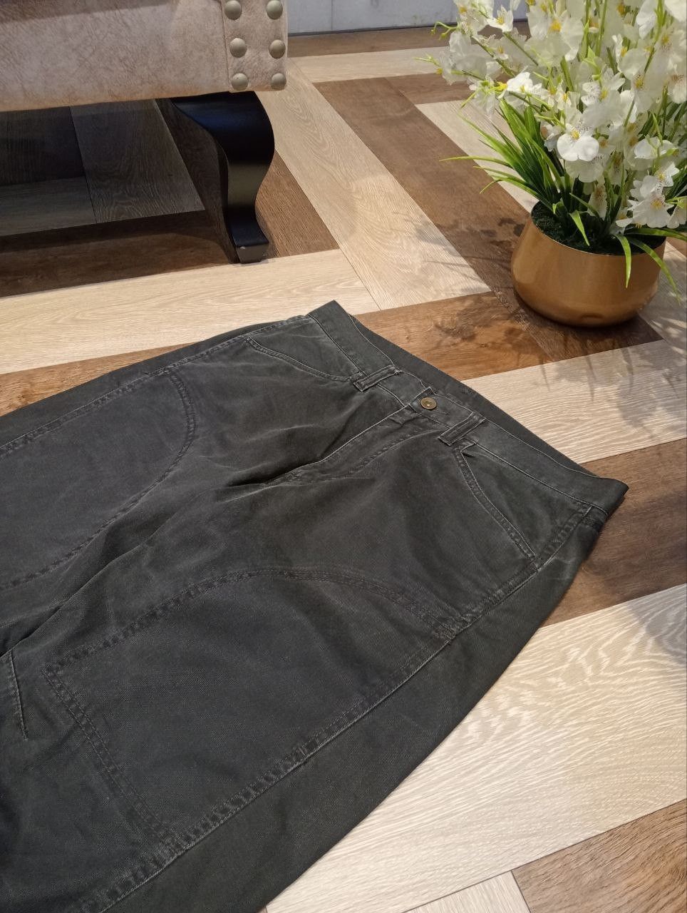 Uniqlo VINTAGE UNIQLO FADED BLACK BAGGY PANTS Size US 33 - 5 Thumbnail
