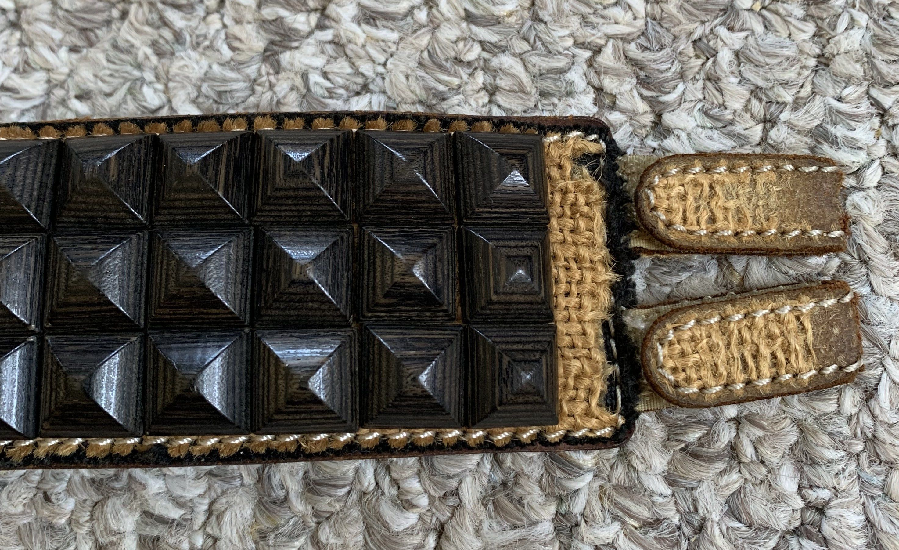 Undercover S/S 2003 Undercover "Scab" Studded Leather Bracelet Size ONE SIZE - 5 Thumbnail