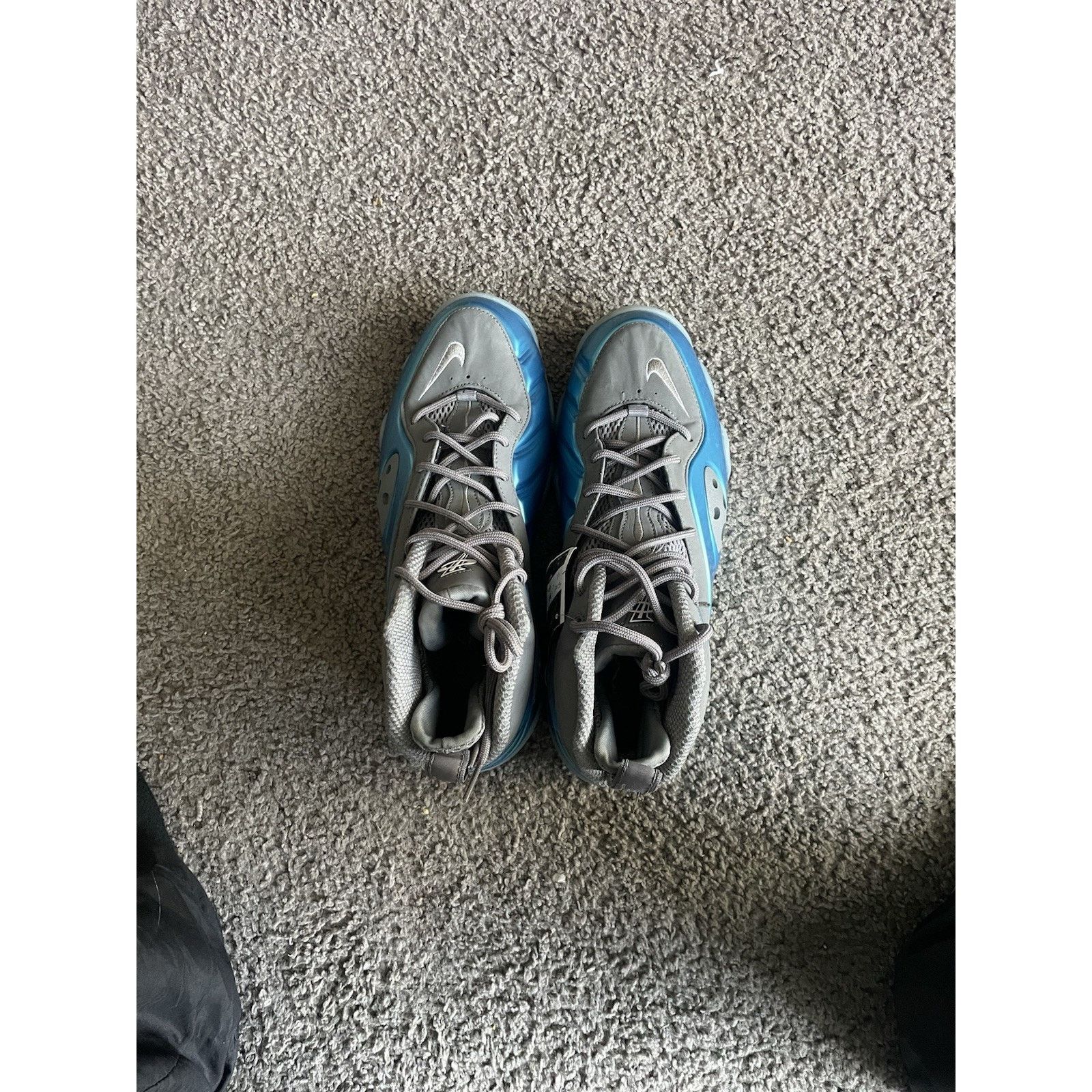 Nike Size 11- RARE Nike Zoom Rookie Dynamic Blue Cool Gray White Size US 11 / EU 44 - 4 Thumbnail