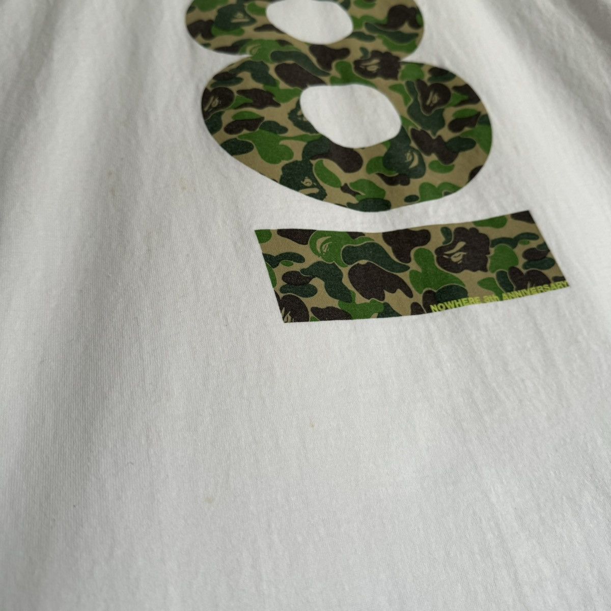 Bape × Nigo × Vintage Nowhere 8th Anniversary Tee Size US L / EU 52-54 / 3 - 16 Thumbnail