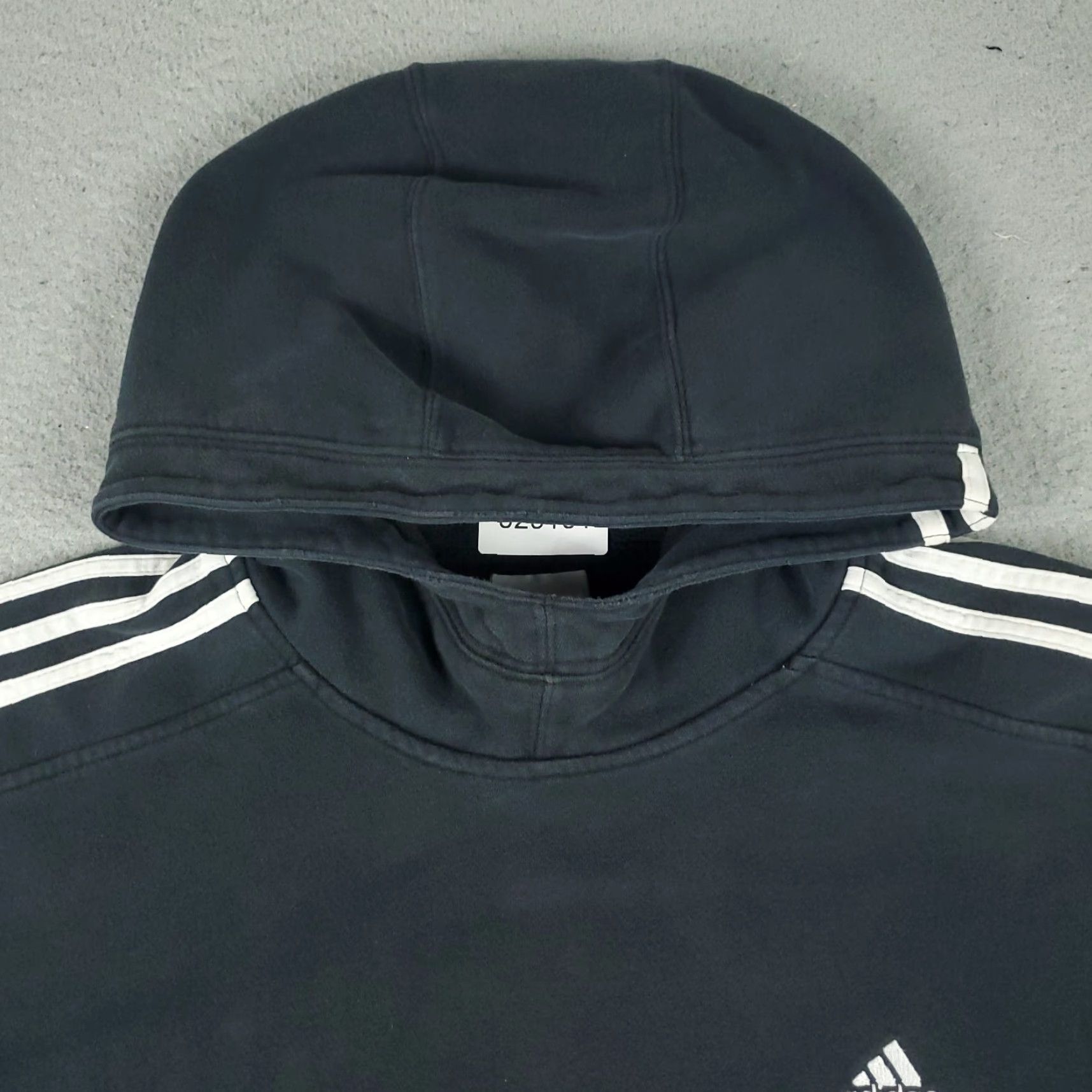 Adidas Adidas Hoodie Unisex Adults XL Black Pullover Sweatshirt Sweater Style Pullover Hooded Size US XL / EU 56 / 4 - 3 Thumbnail