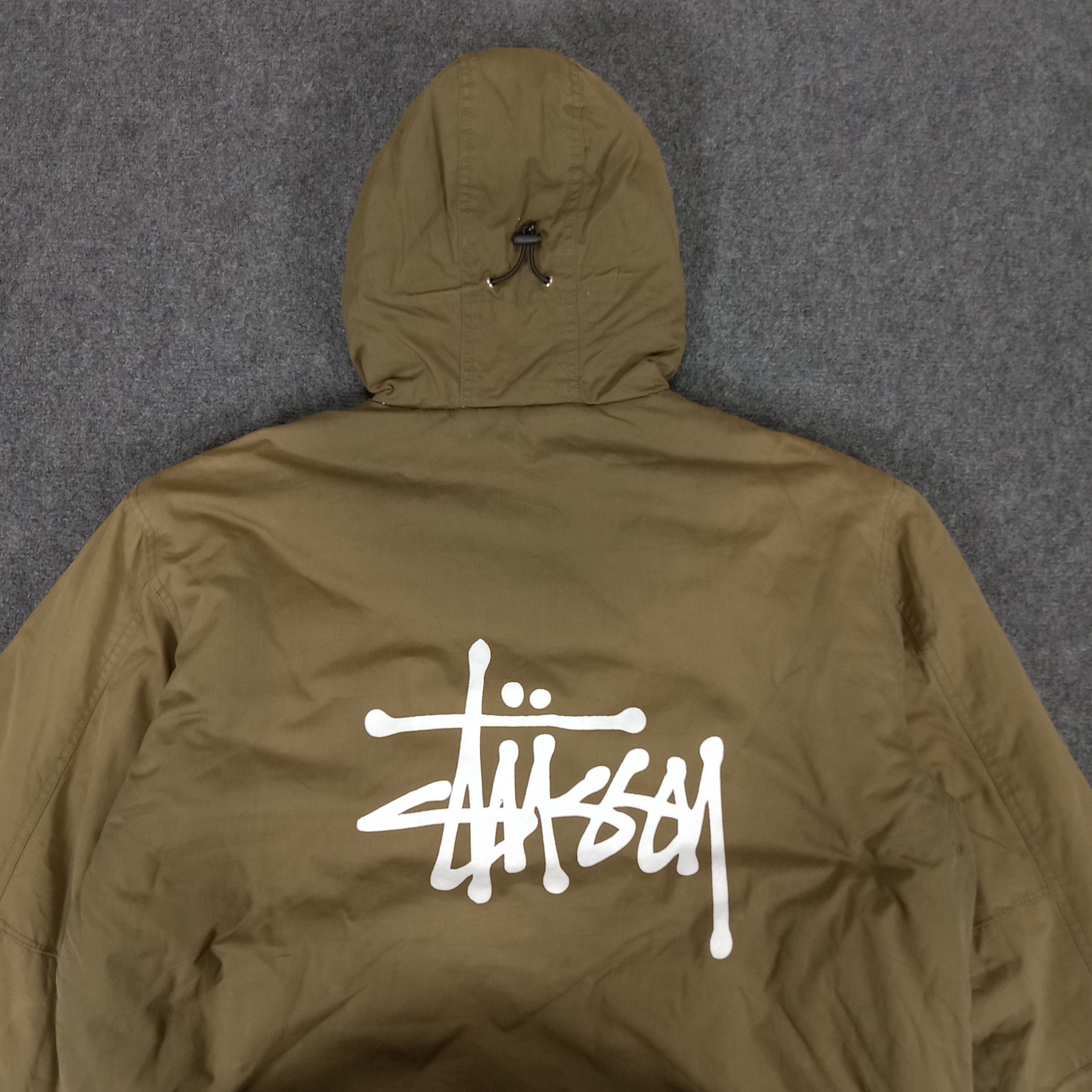 Stussy × Vintage Stussy American Streetwear Military Style Jacket Size US L / EU 52-54 / 3 - 2 Thumbnail