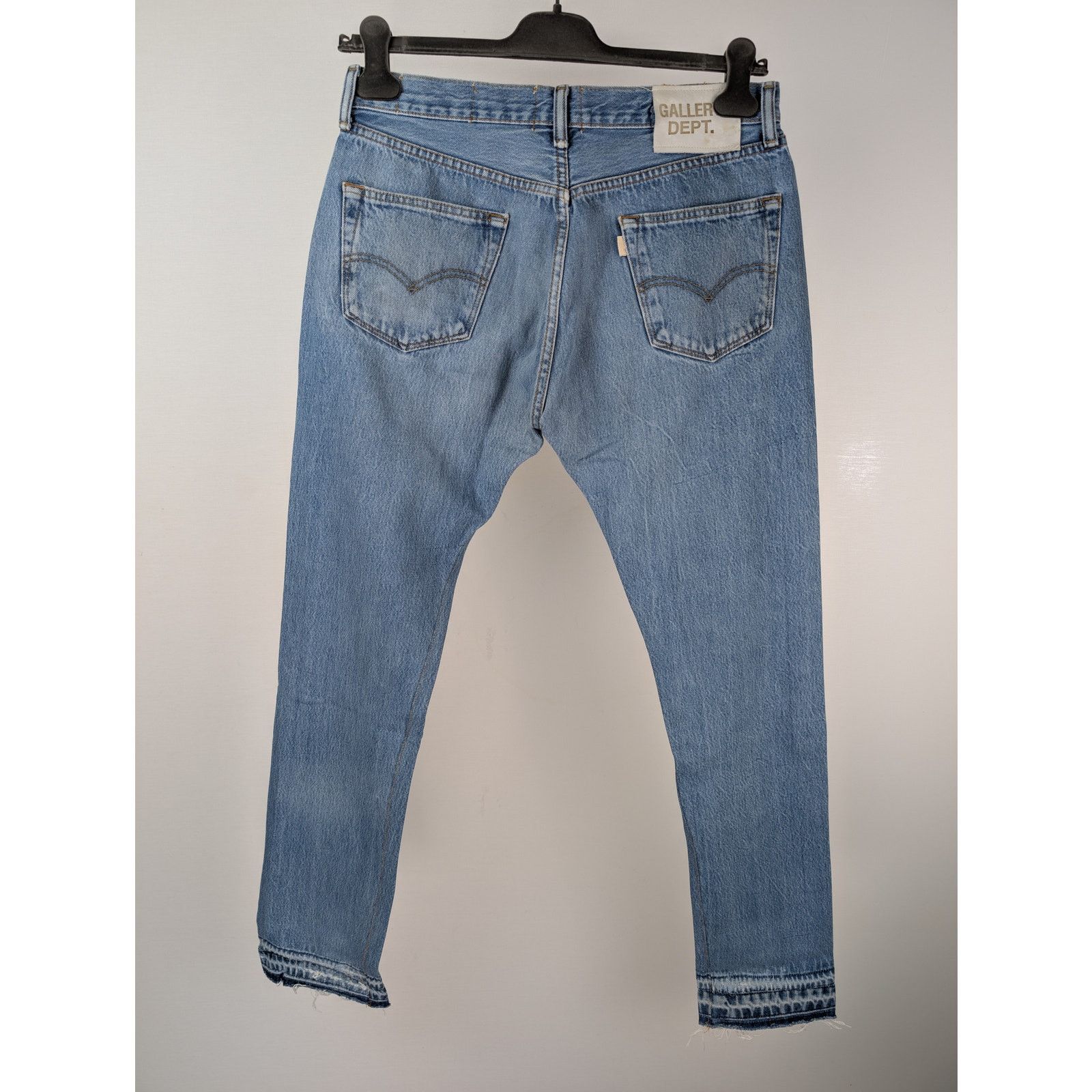 Gallery Dept. o1rshd1 Denim Jean Pants in Indigo Blue Size US 30 / EU 46 - 12 Thumbnail