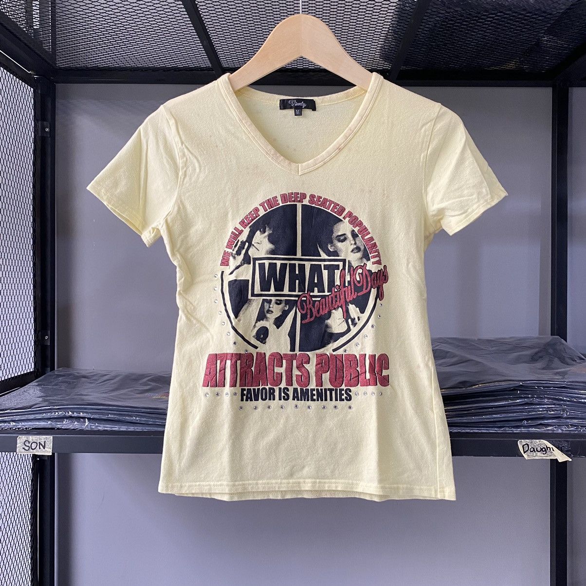 Hysteric Glamour × If Six Was Nine × Japanese Brand Edgy Grunge What A Beautiful Day Y2K Bold Graphic Tees Size M / US 6-8 / IT 42-44 - 1 Thumbnail