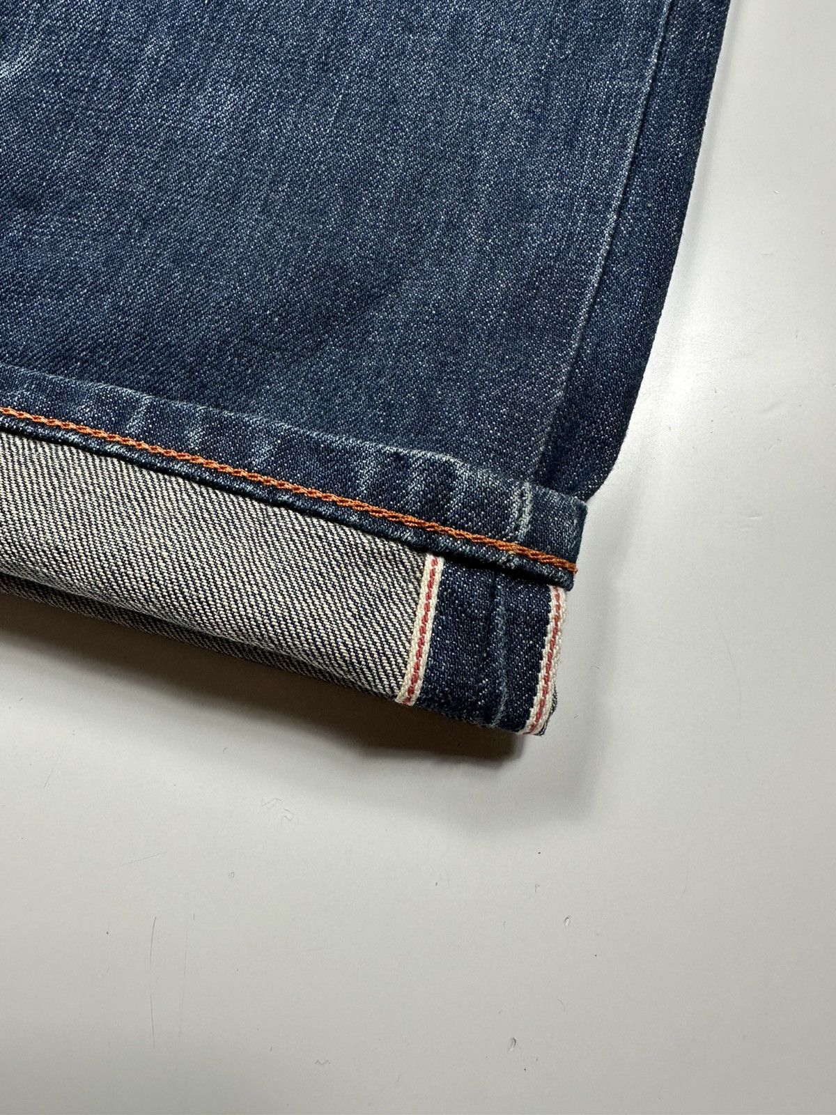 Japanese Brand × Jean Crash Brook Avenue The Bronx Nyc Selvedge Denim Jeans Size US 31 - 5 Thumbnail