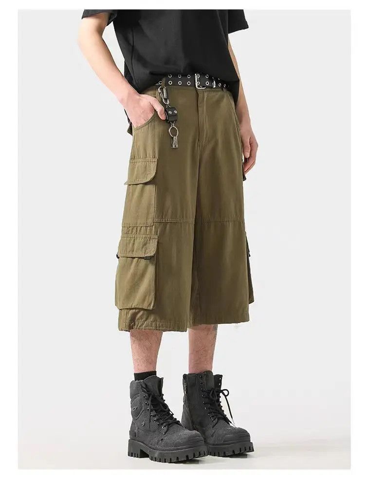 Designer × Japanese Brand Vintage Casual Loose Harajuku Shorts Size US 32 / EU 48 - 2 Thumbnail
