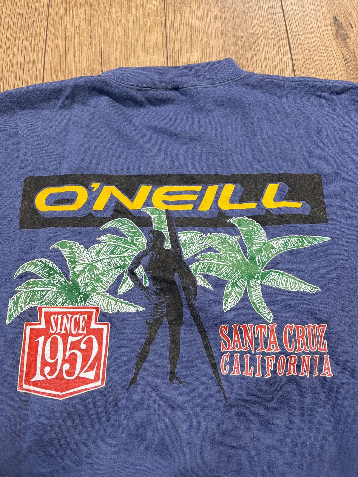 O'Neill O'NEILL Vintage Blue Santa Cruz Sweatshirt Size US M / EU 48-50 / 2 - 10 Thumbnail