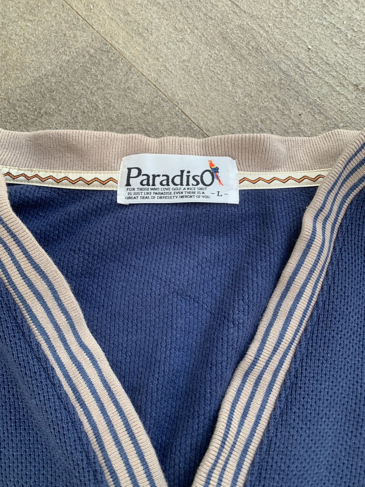 Japanese Brand × Vintage Vintage Paradiso Cadigan Size US L / EU 52-54 / 3 - 5 Thumbnail