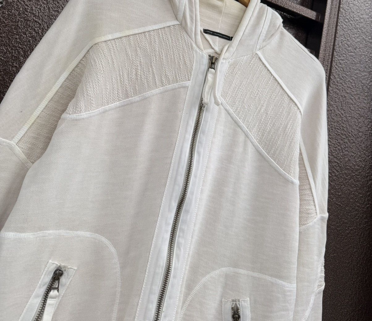 Marithe + Francois Girbaud Marithé François Girbaud zip-up hoodie zippered pockets Size US M / EU 48-50 / 2 - 7 Thumbnail