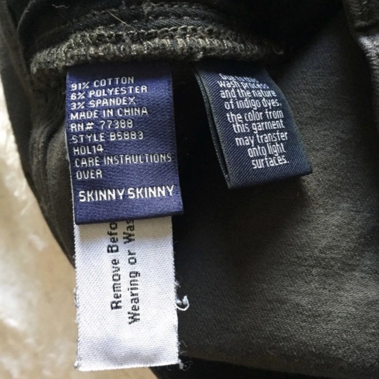 Madewell MADEWELL Black Mid Rise Multi Zipper Skinny Skinny Jeans Size 24" / US 00 / IT 34 - 11 Thumbnail