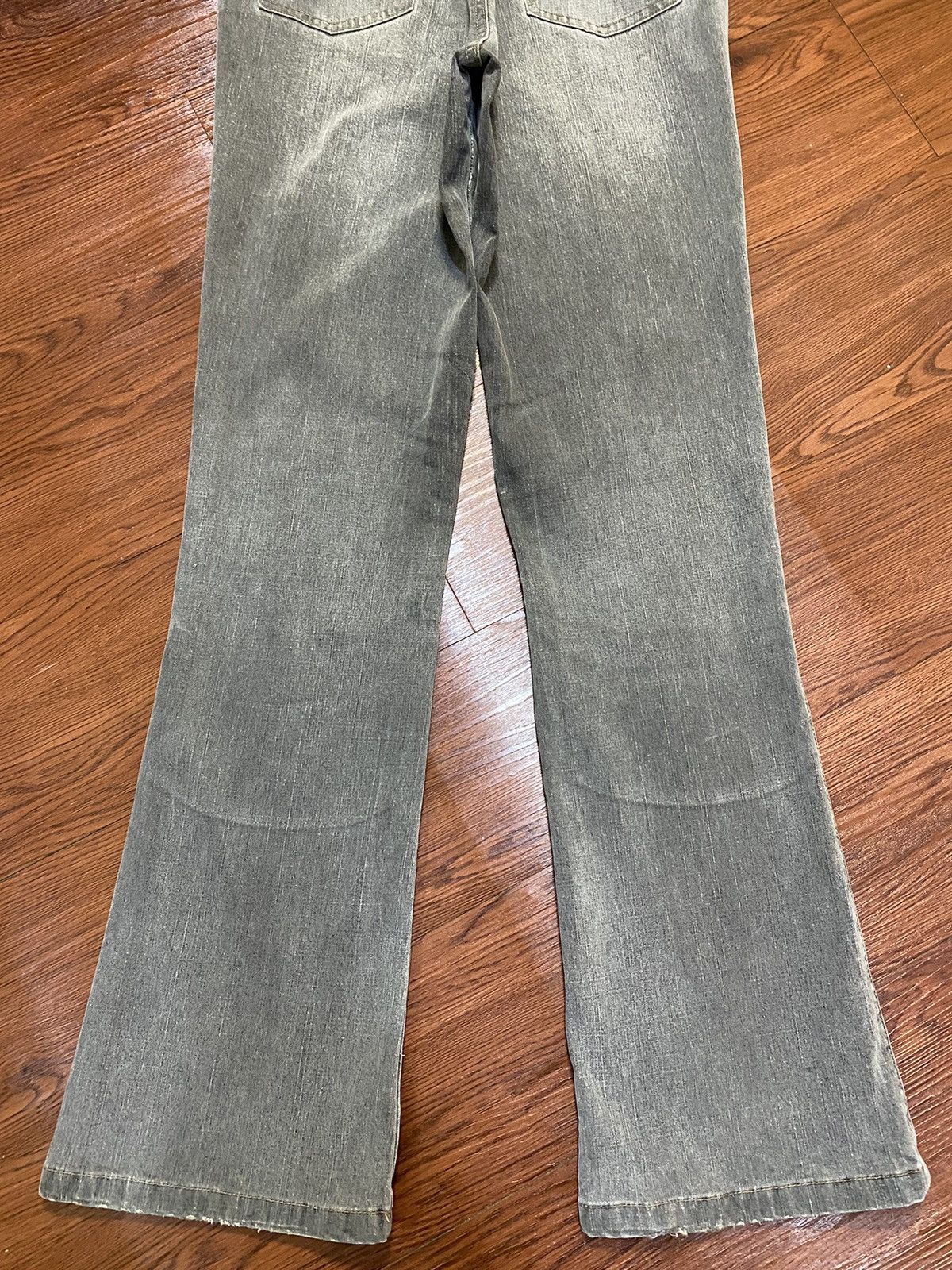 Vintage Japanese Brand Fade Wash Flare Jeans