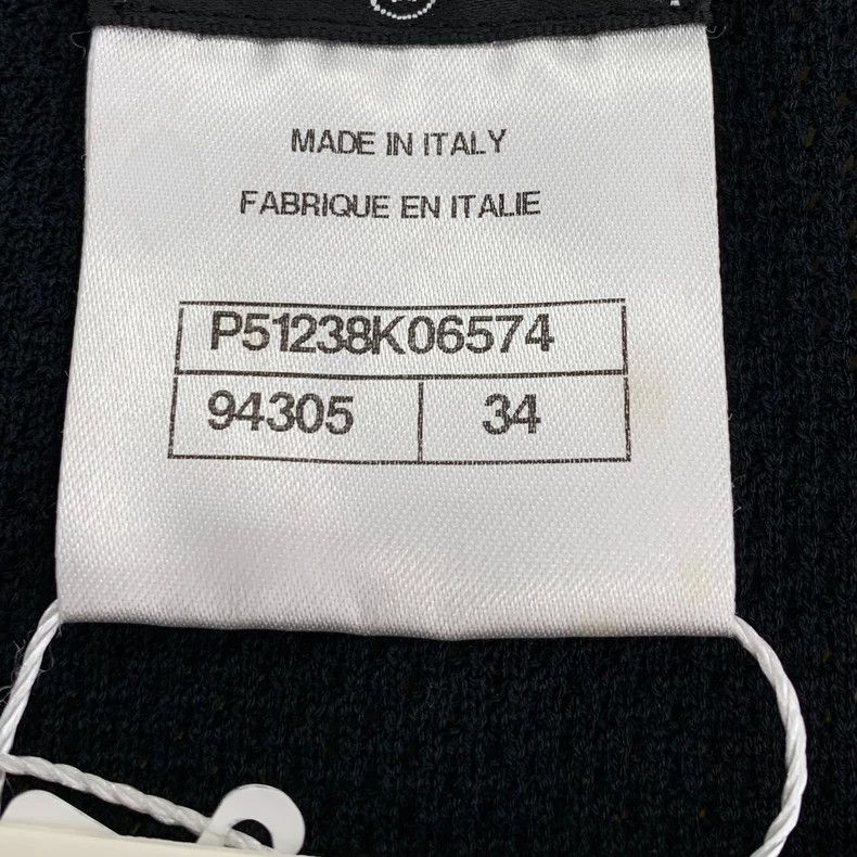 Chanel ChanelBlack cotton knitted vest 2503-Nextarrow Size 4XL / US 24-26 - 6 Thumbnail