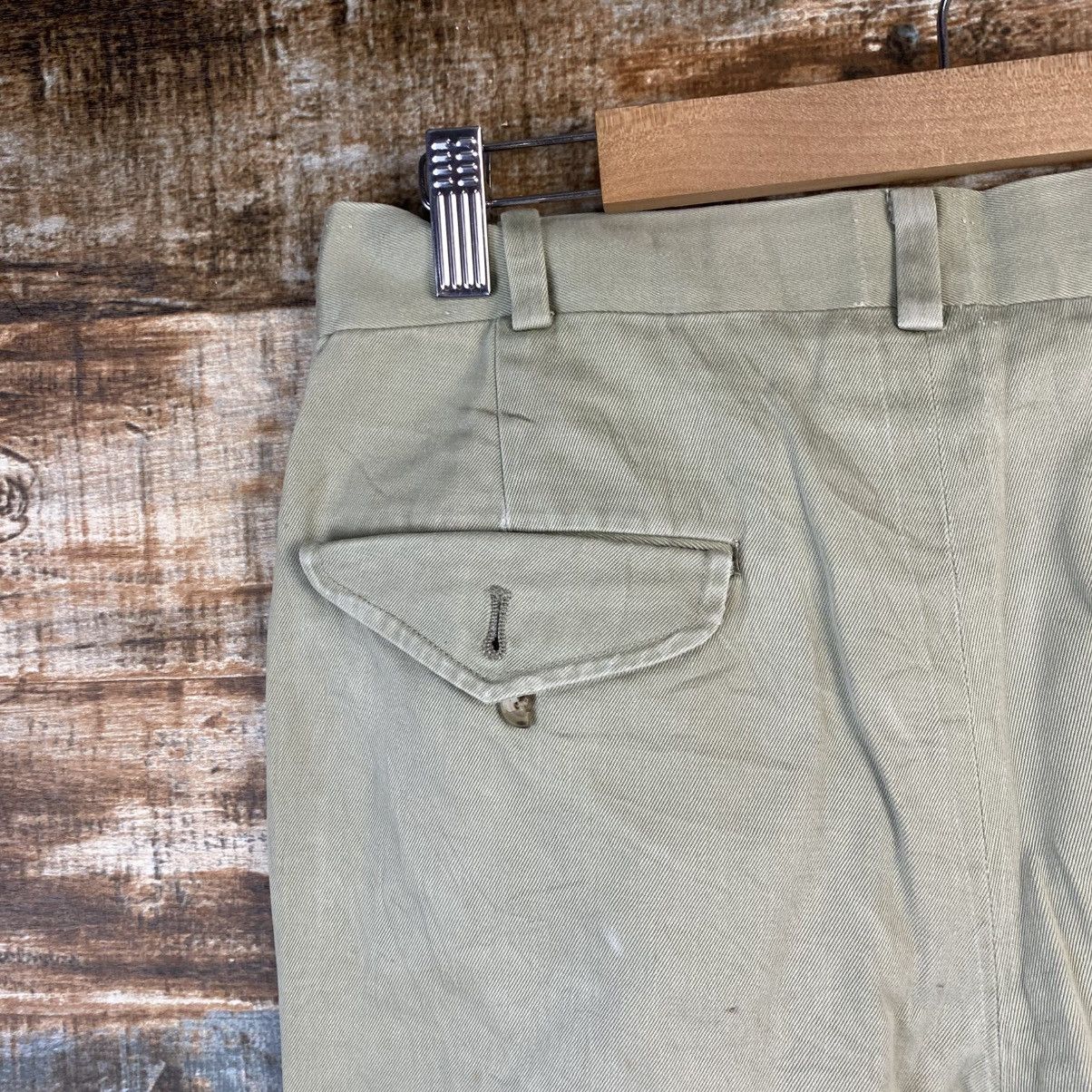 SHIPS DL Ships Green Casual cargo Pants #C943 Size US 29 - 14 Thumbnail