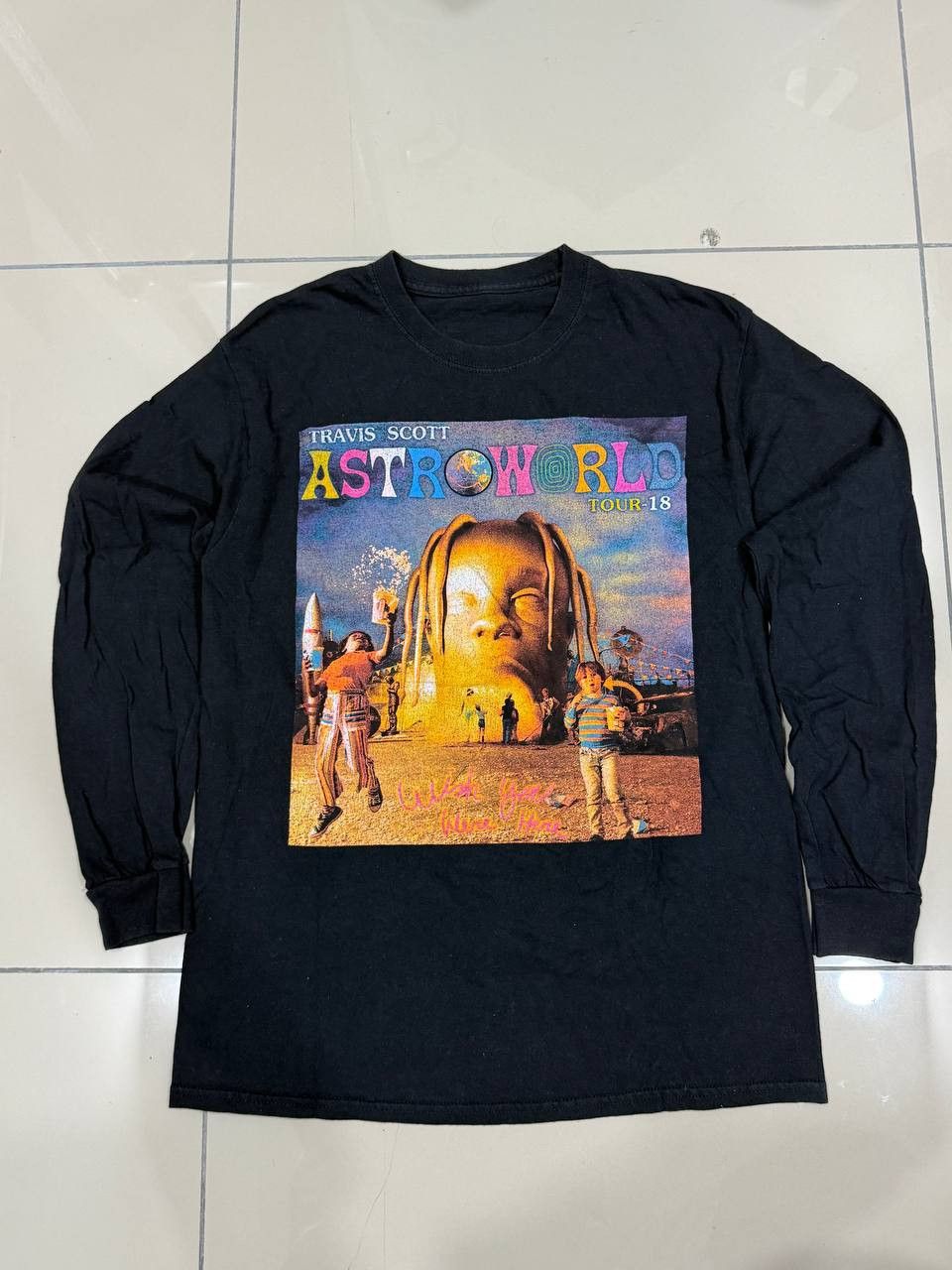 Travis Scott Travis Scott Astroworld Wish You Where Here 2018 Tour Size US M / EU 48-50 / 2 - 1 Thumbnail