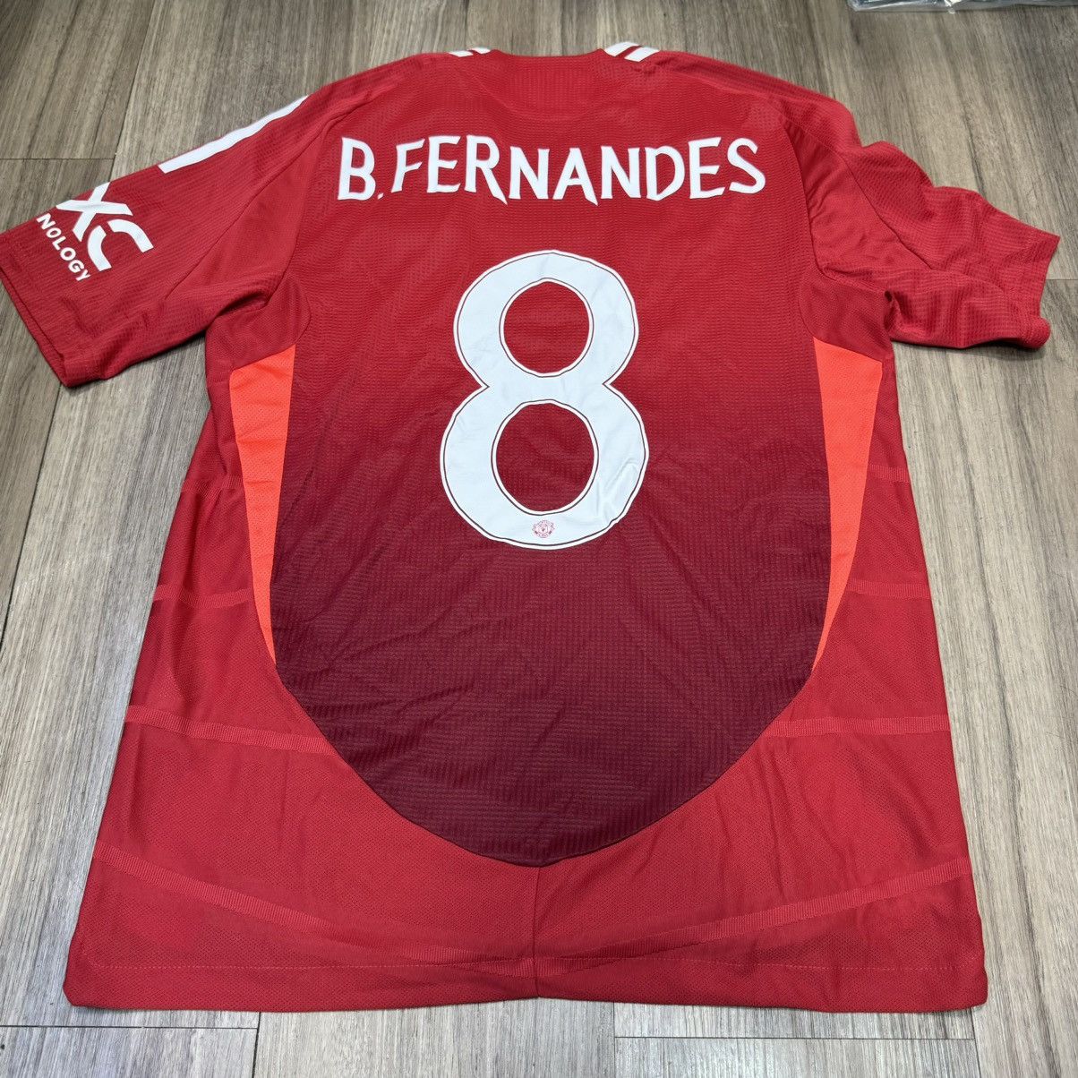 Adidas Manchester united 24/25 Europa player issue final shirt #8 Size US M / EU 48-50 / 2 - 2 Thumbnail