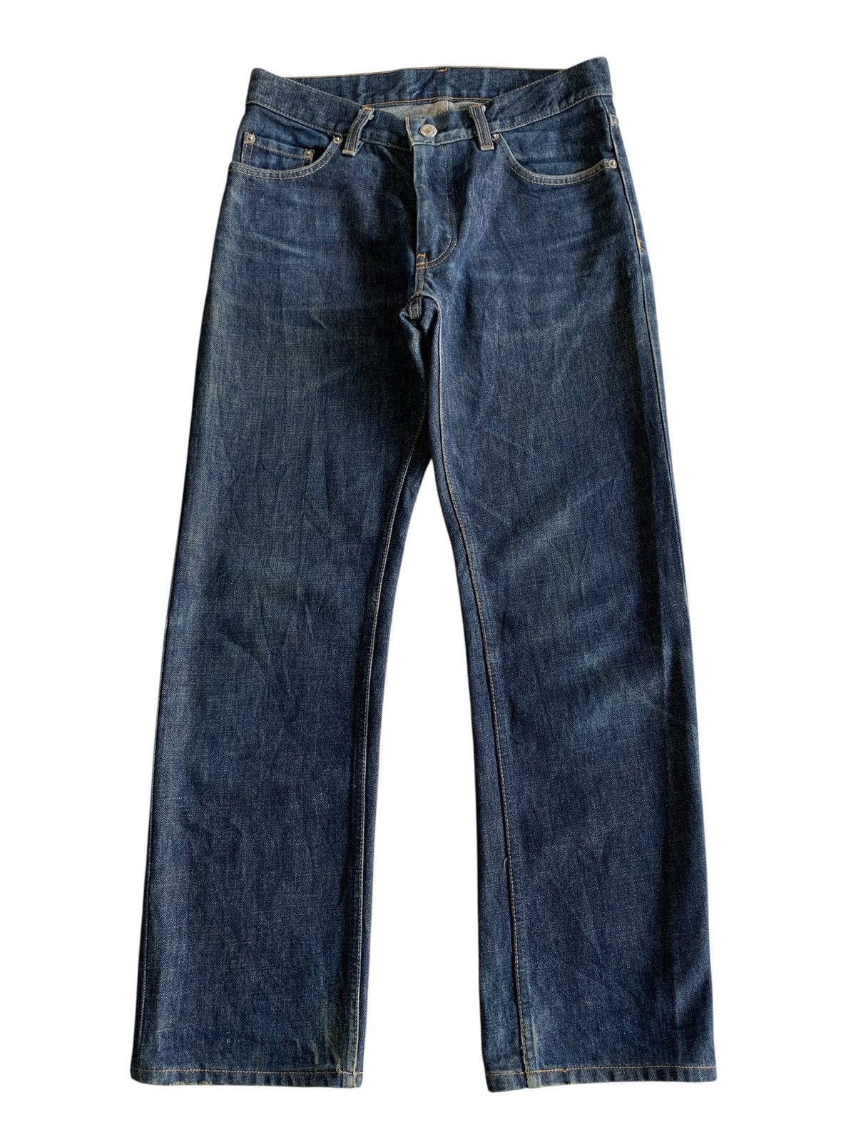Helmut Lang HELMUT LANG BUTTON FLY CLASSIC DENIM JEANS Size US 29 - 1 Thumbnail