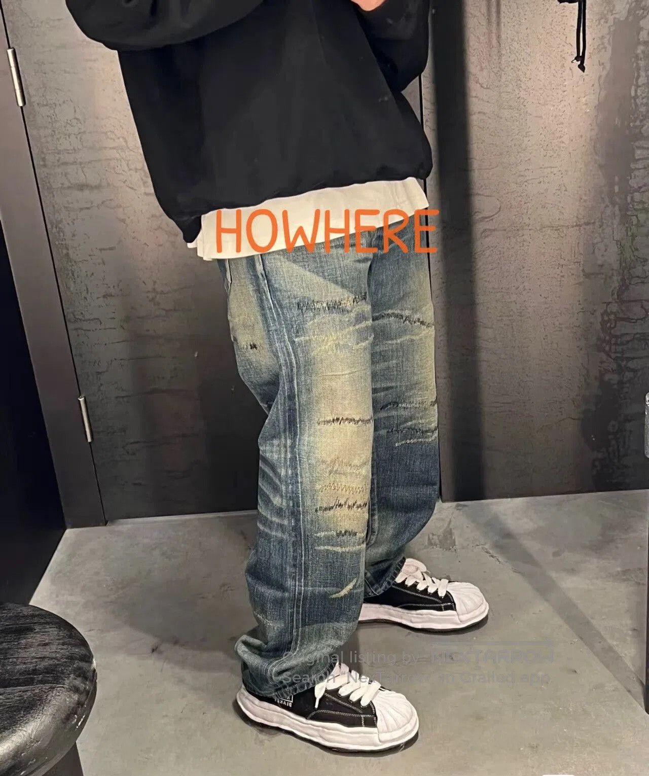 Neighborhood neighborhood savage denim distressed jeans. Size US 42 / EU 58 - 7 Thumbnail