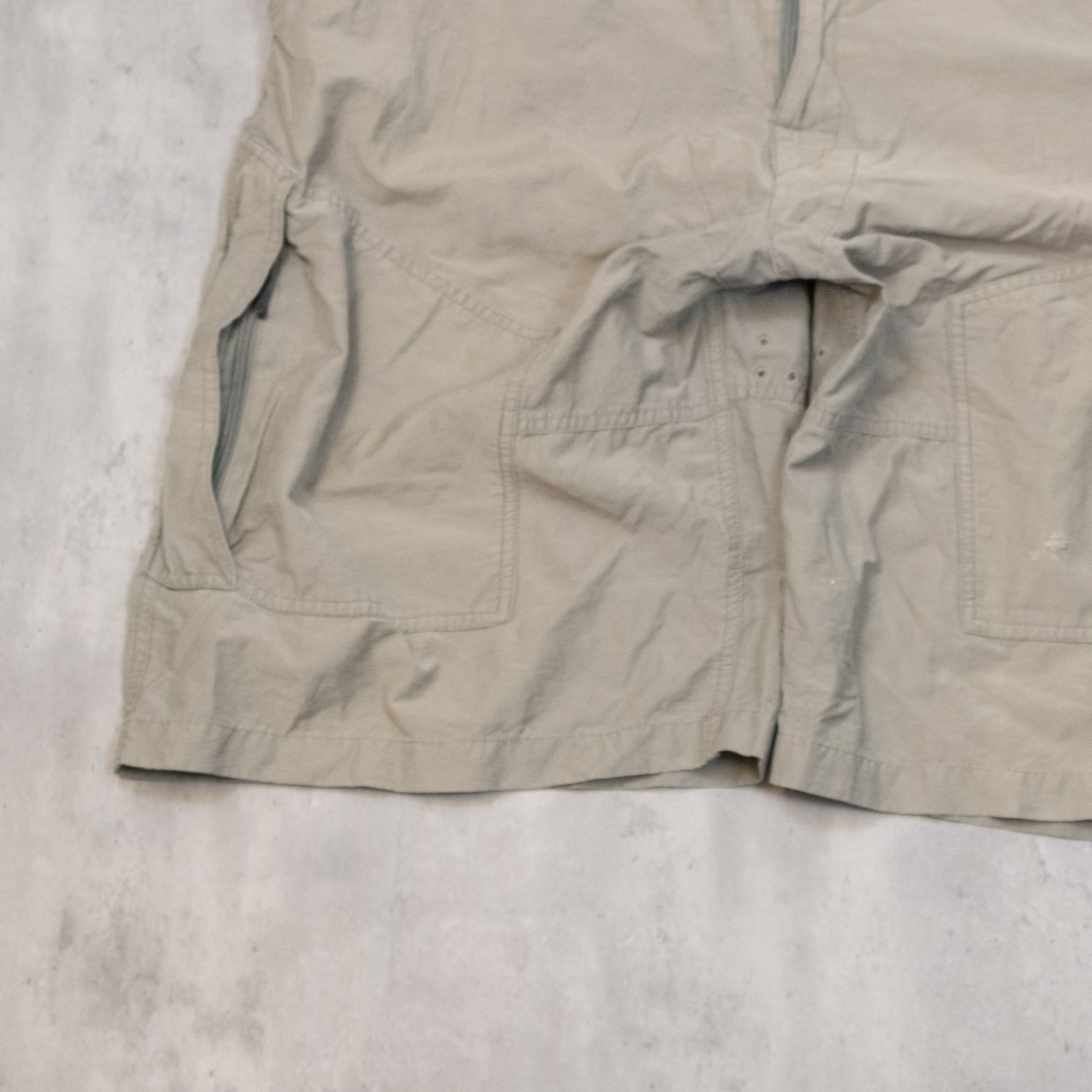 Volcom Y2K Volcom Baggy Cargo Olive Grey Baggy Relax Shorts Size US 36 / EU 52 - 4 Thumbnail