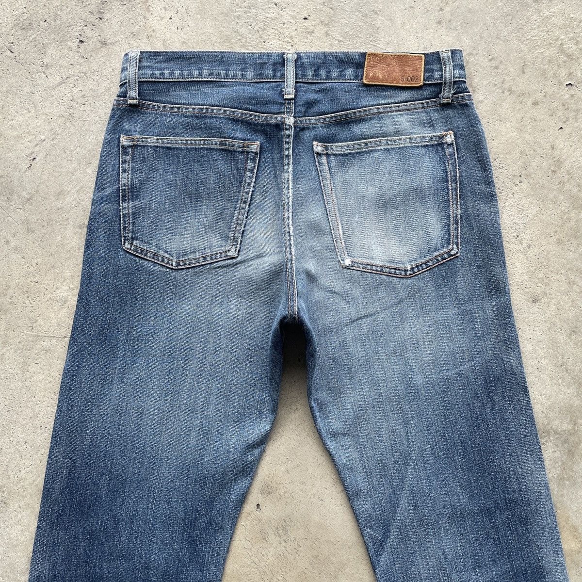 Japanese Brand Distressed💥 Vintage Japanese Jeans Faded Denim Pants W33 Size US 33 - 10 Thumbnail